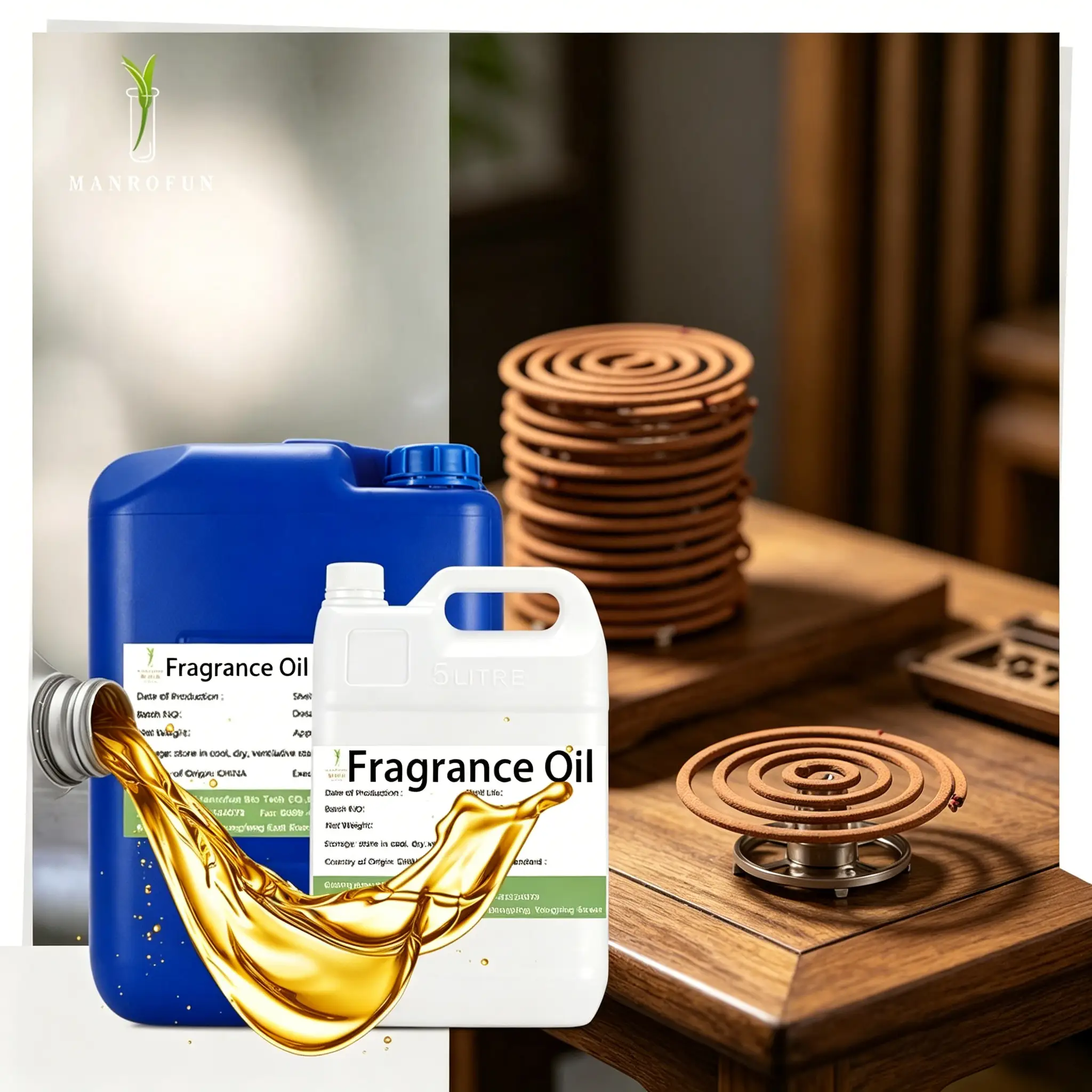 High Concentration Mosquito Coil Fragrance for Stable Burning Performance 1