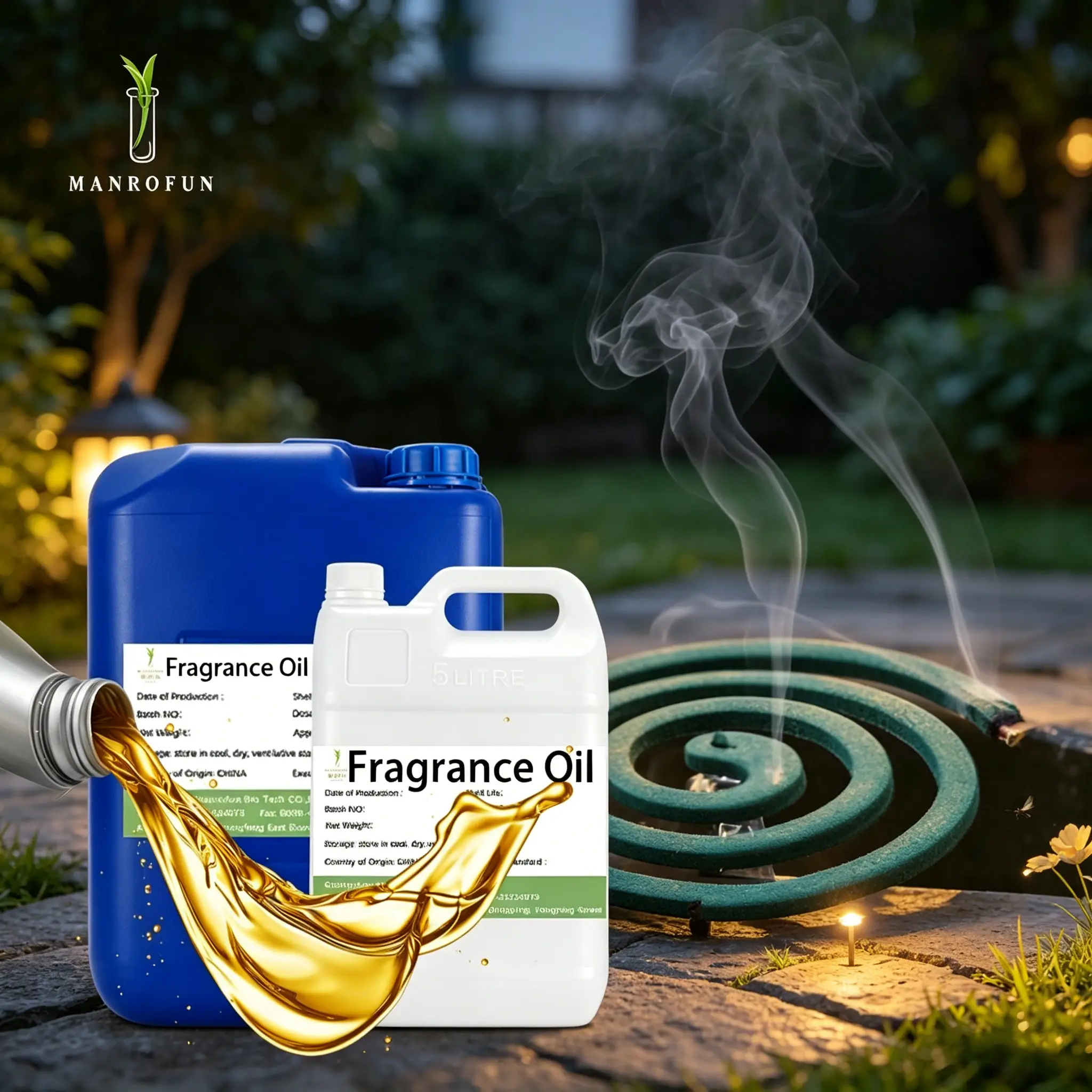 Natural Herbal Mosquito Coil Fragrance Oil for Fresh and Clean Aroma 1