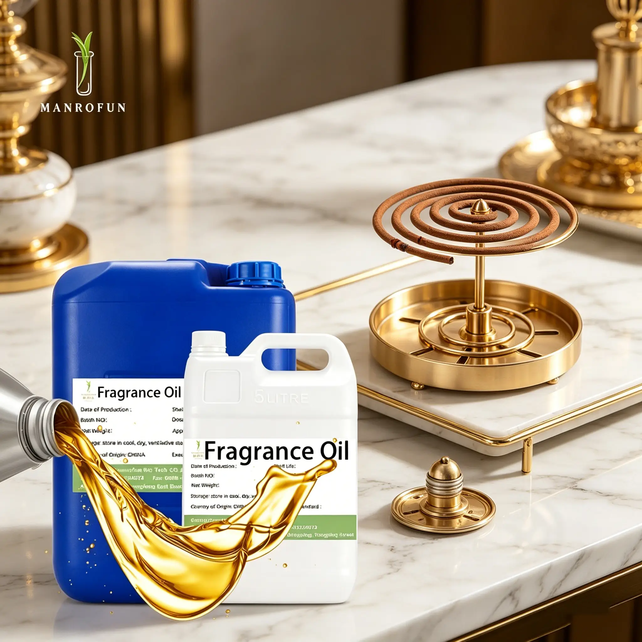 Factory Supply Mosquito Coil Fragrance Oil with Excellent Heat Stability 1