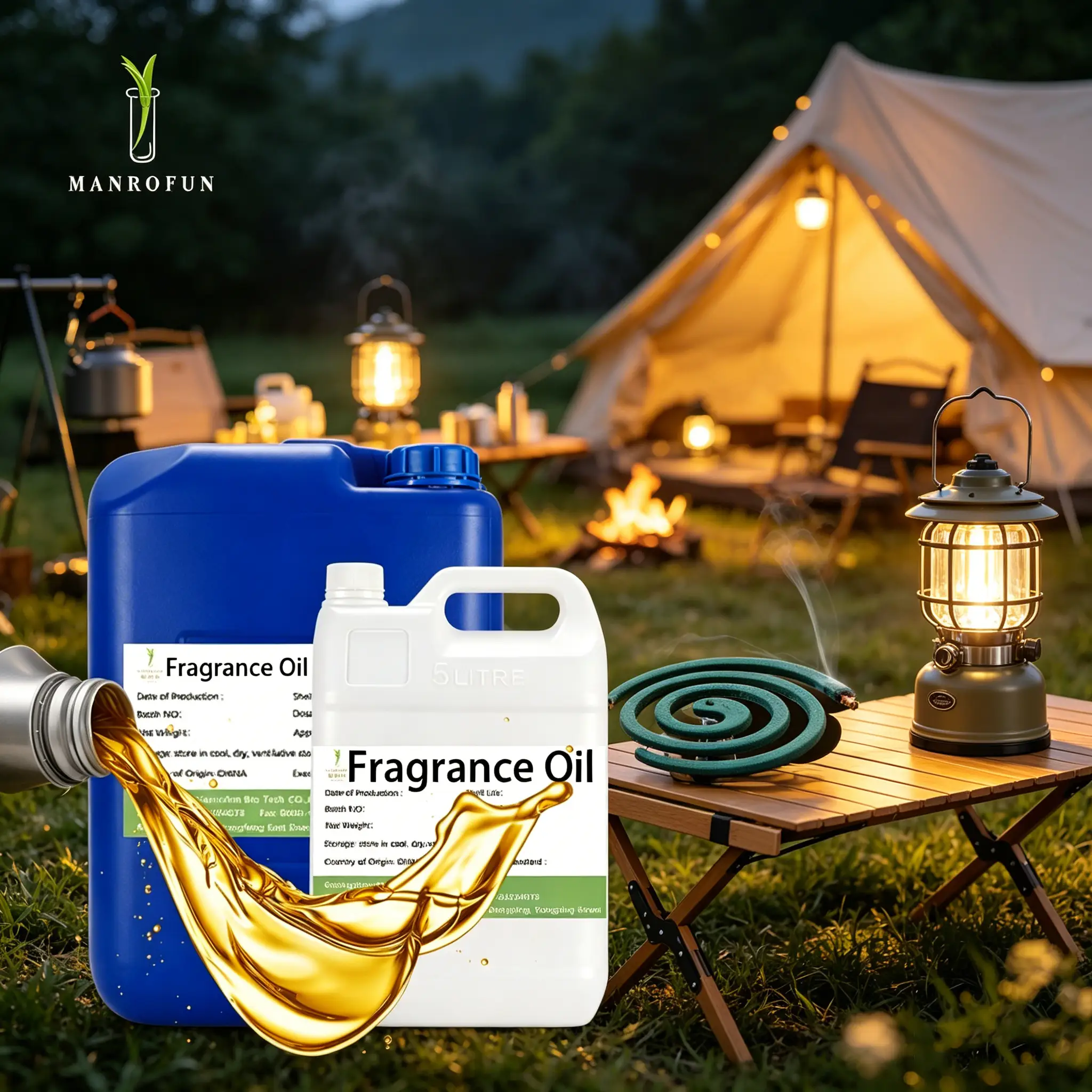 Fresh Herbal Mosquito Coil Fragrance for Premium Repellent Products 1