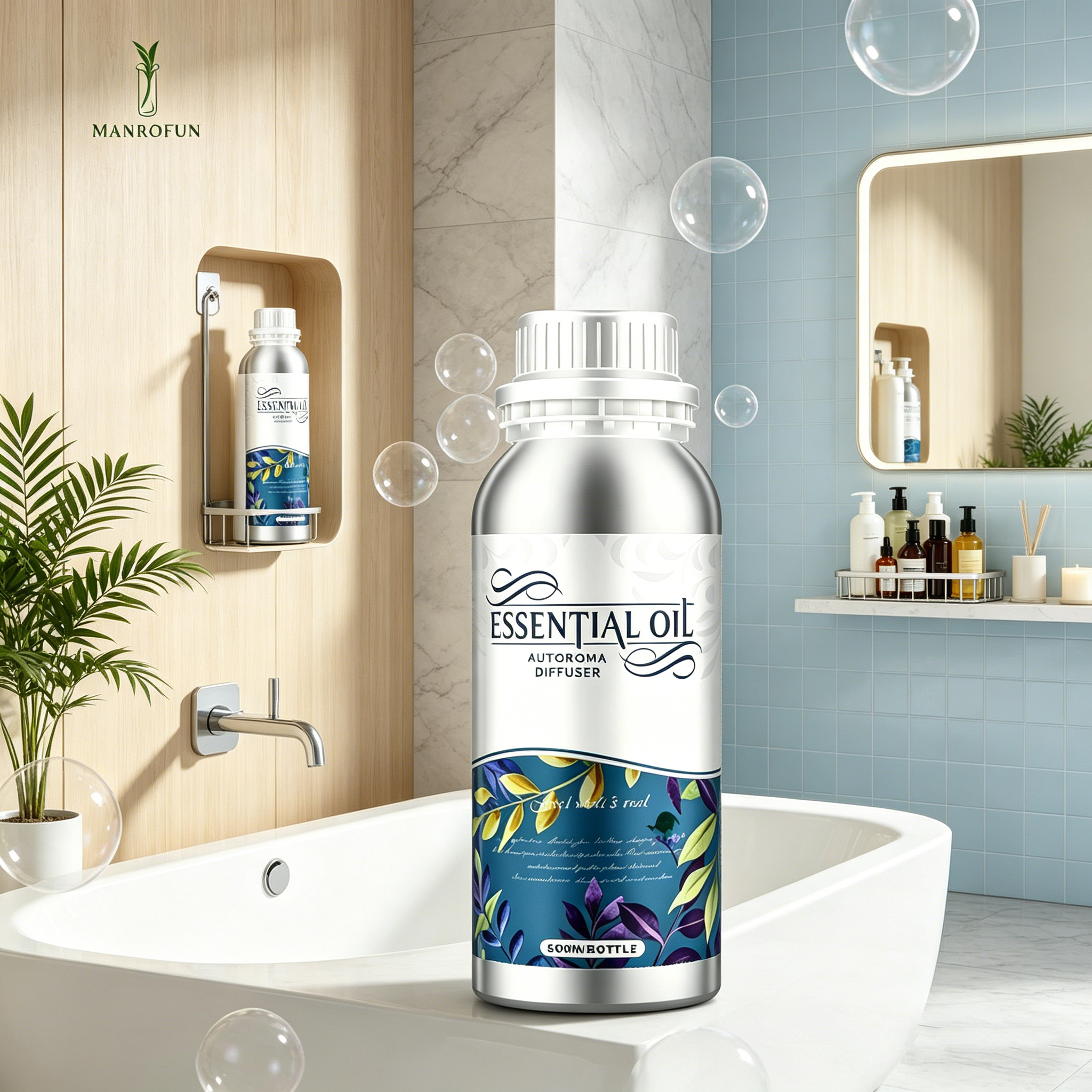 Huile parfumée douce pour la peau, pour gel douche et nettoyant pour le corps 1