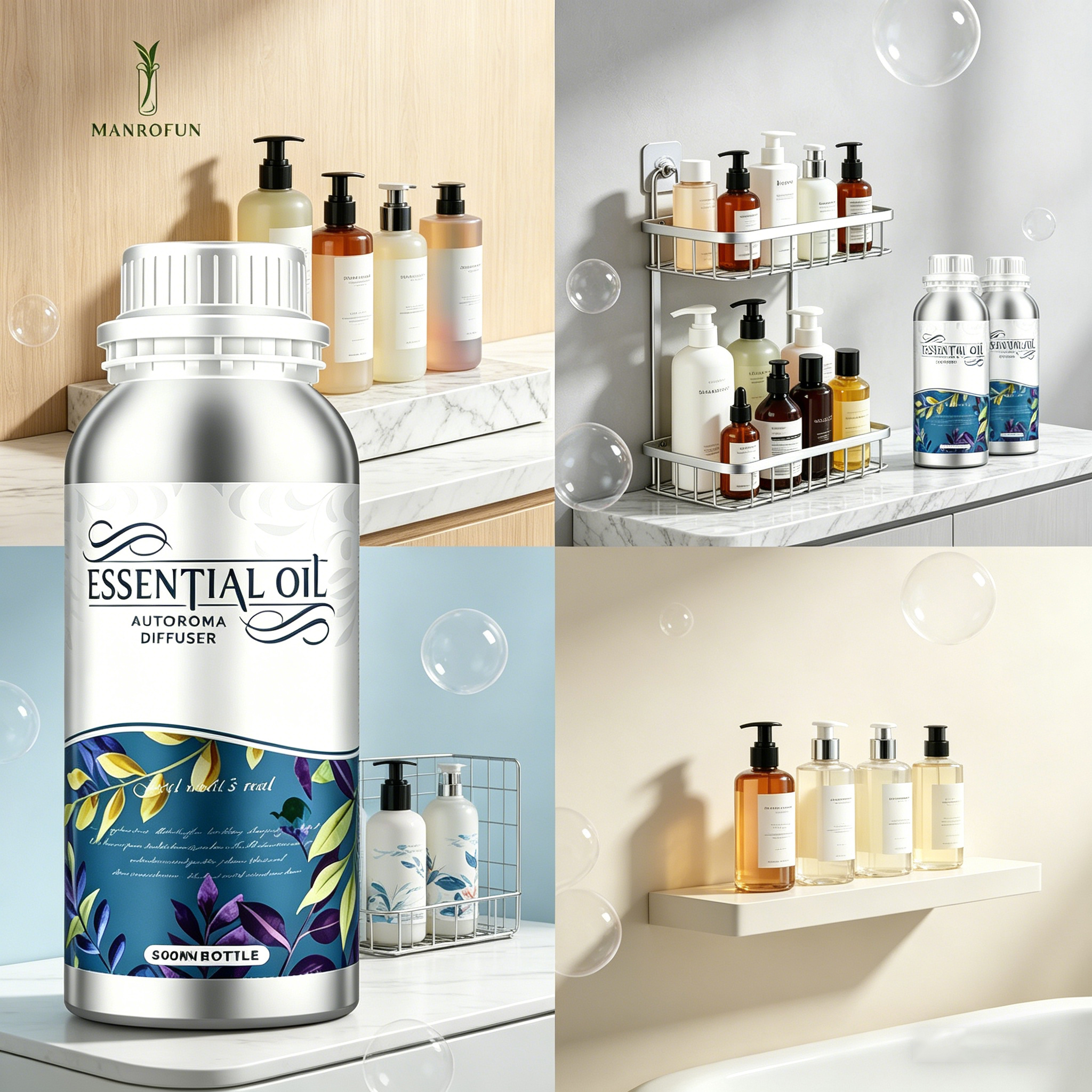 Luxury Aroma Oil for Bath Shower Care Cosmetic Applications 1