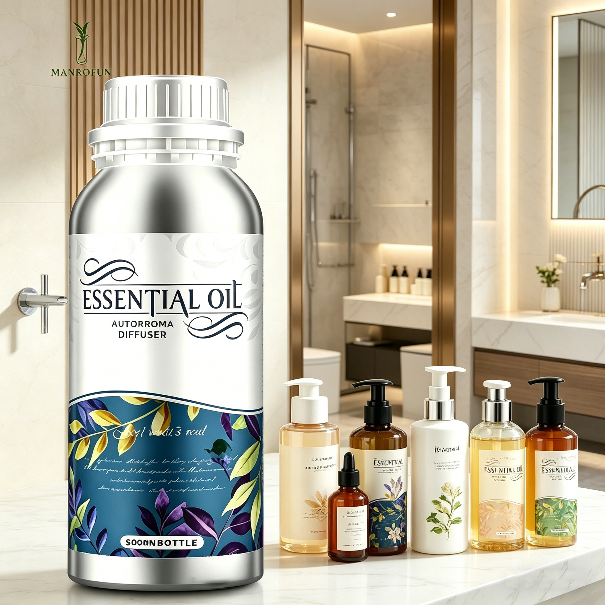 زيت عطري مركز للاستخدام في إنتاج جل الاستحمام 1
