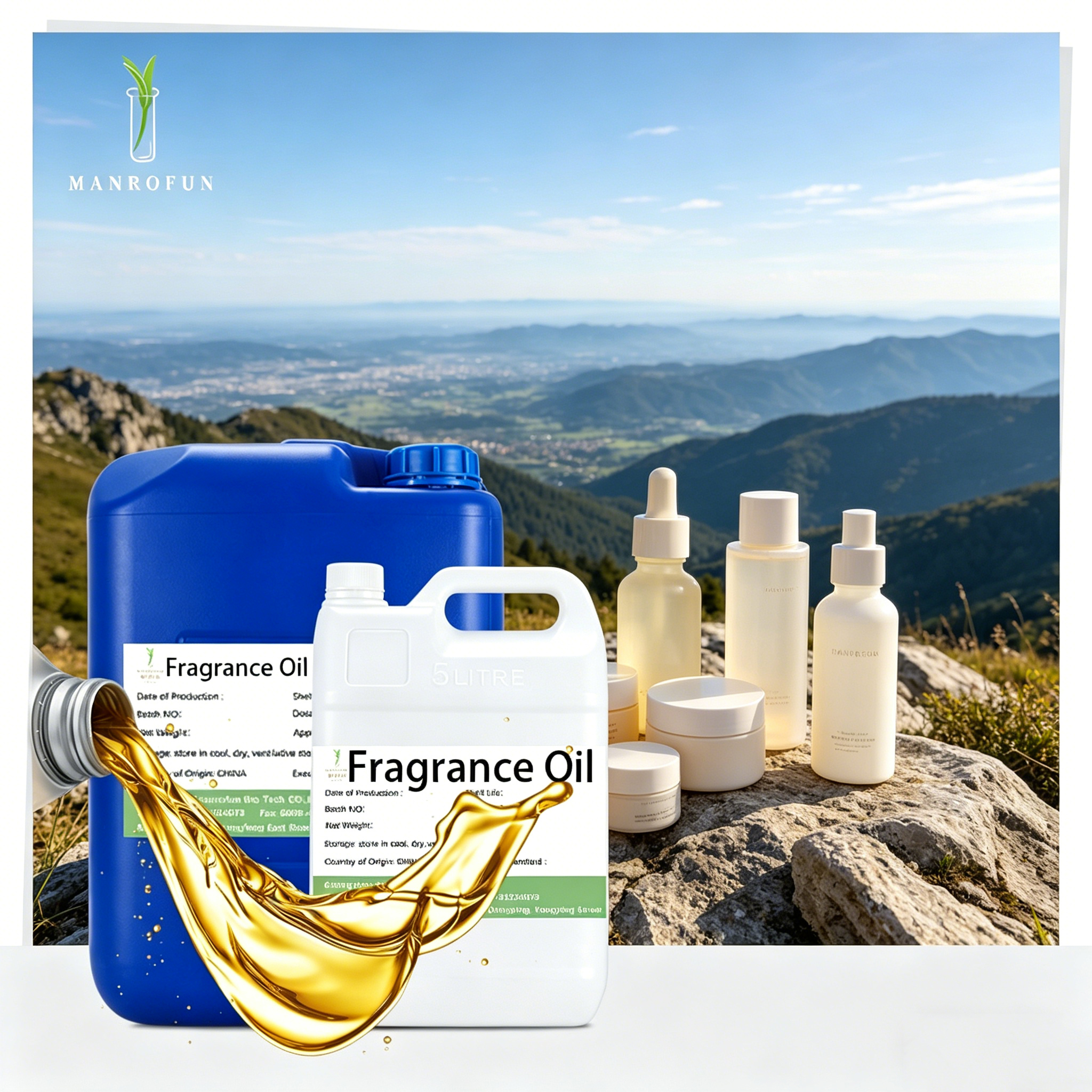 Aceite perfumado cosmético profesional para lociones, cremas y productos de belleza. 1