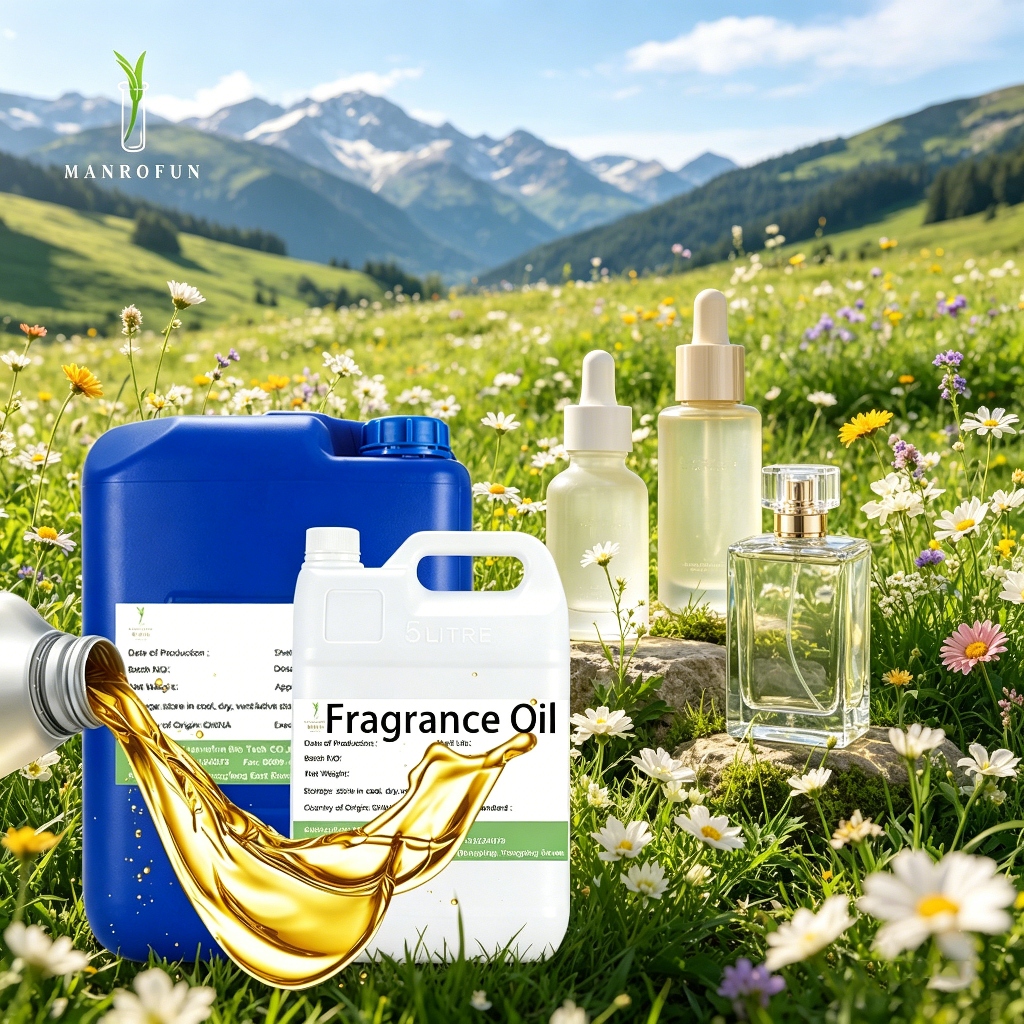 Aceite aromático cosmético de primera calidad para cremas faciales y productos de cuidado corporal. 1
