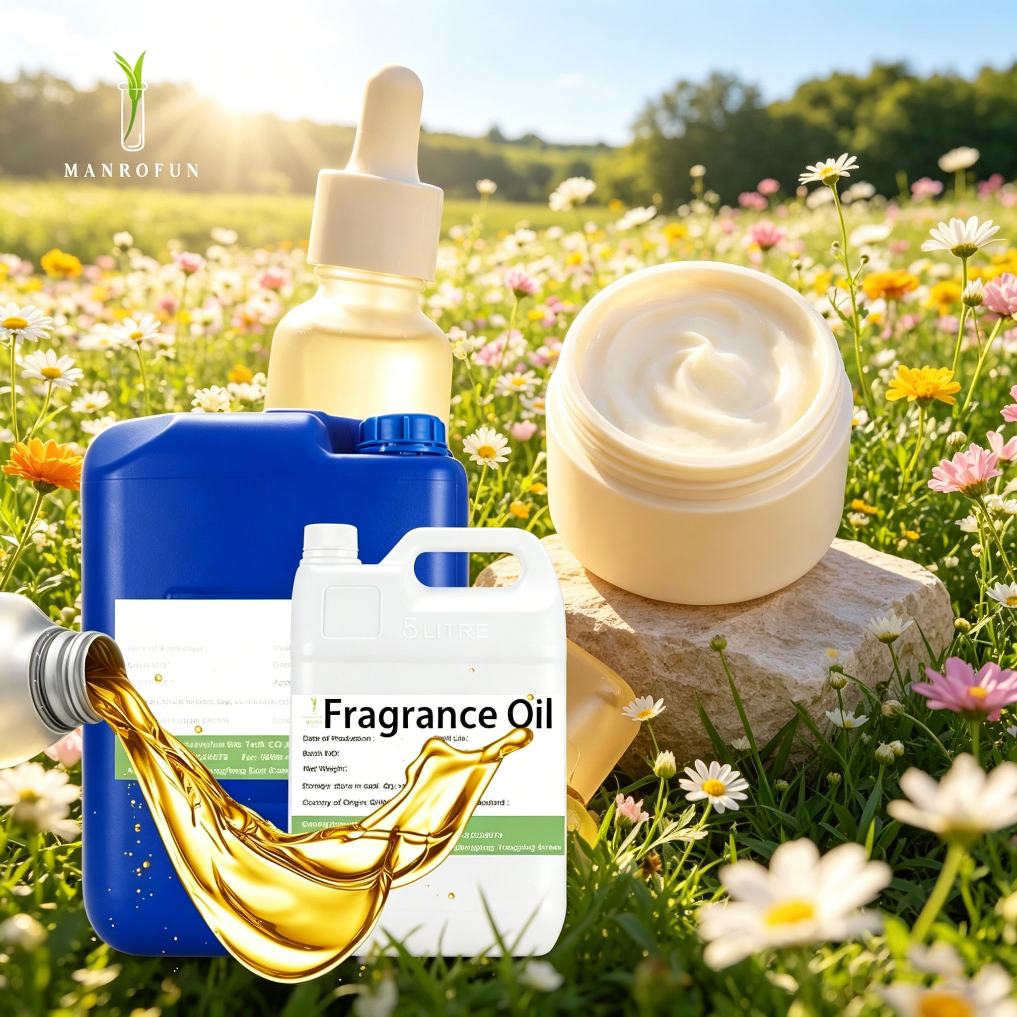 مكون عطري أنيق لمستحضرات التجميل والعناية بالبشرة الحديثة 1