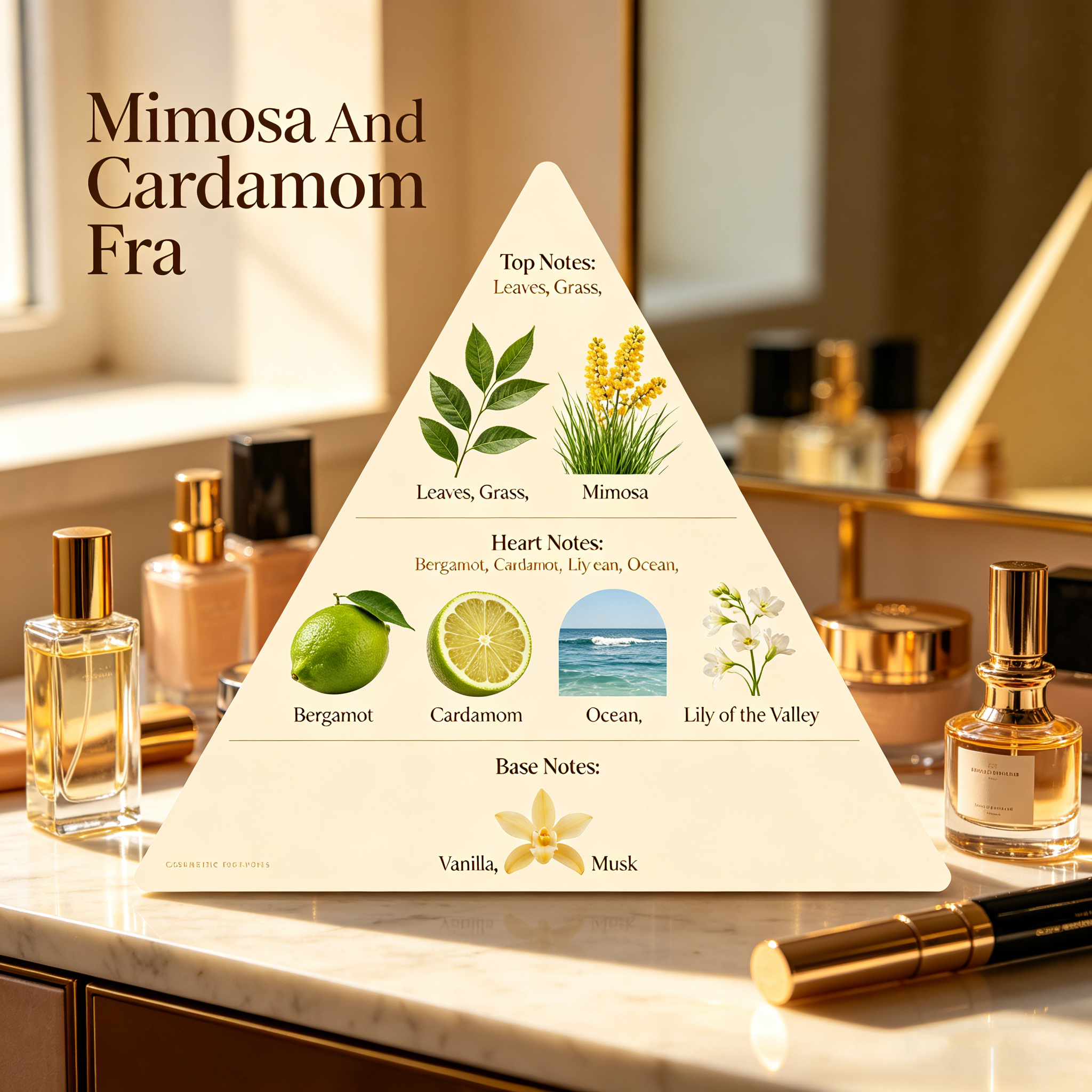 مكون عطري أنيق لمستحضرات التجميل والعناية بالبشرة الحديثة 2