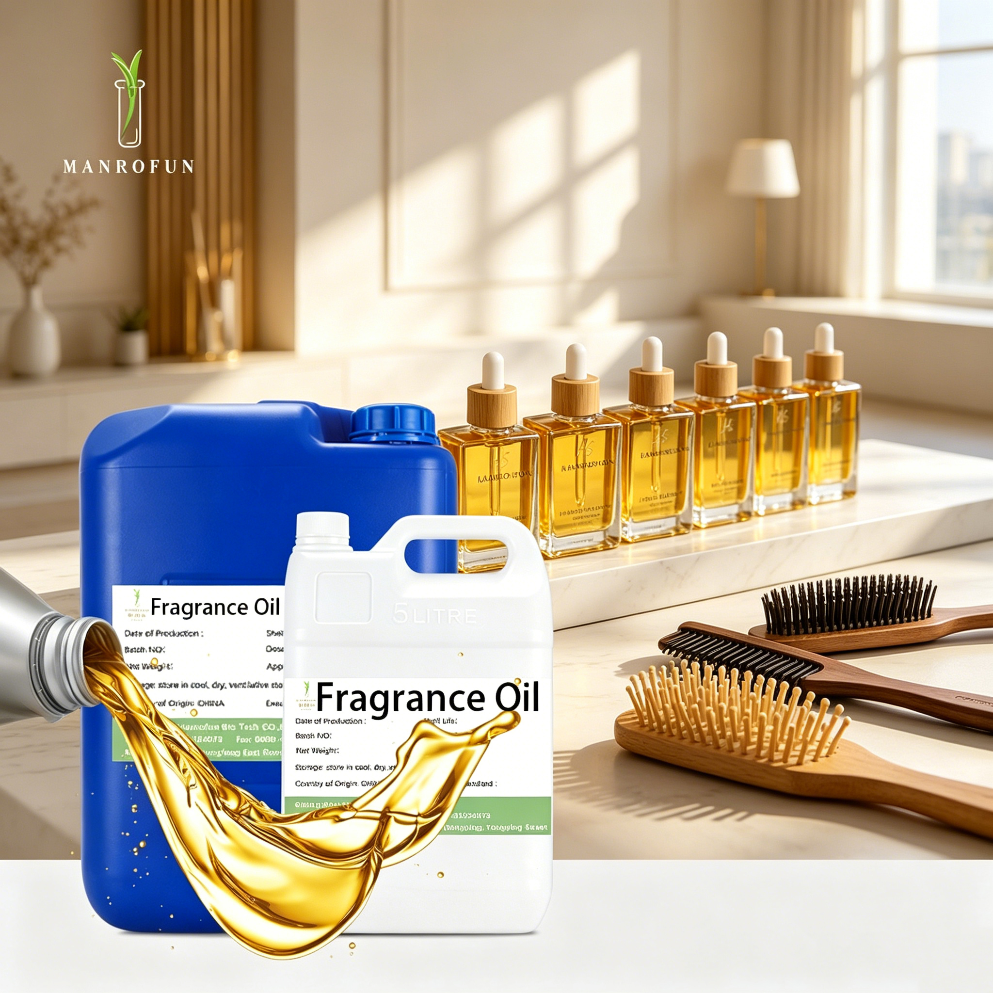 Professionelles Duftöl für die Haarreparatur und Haarserum-Produkte 1