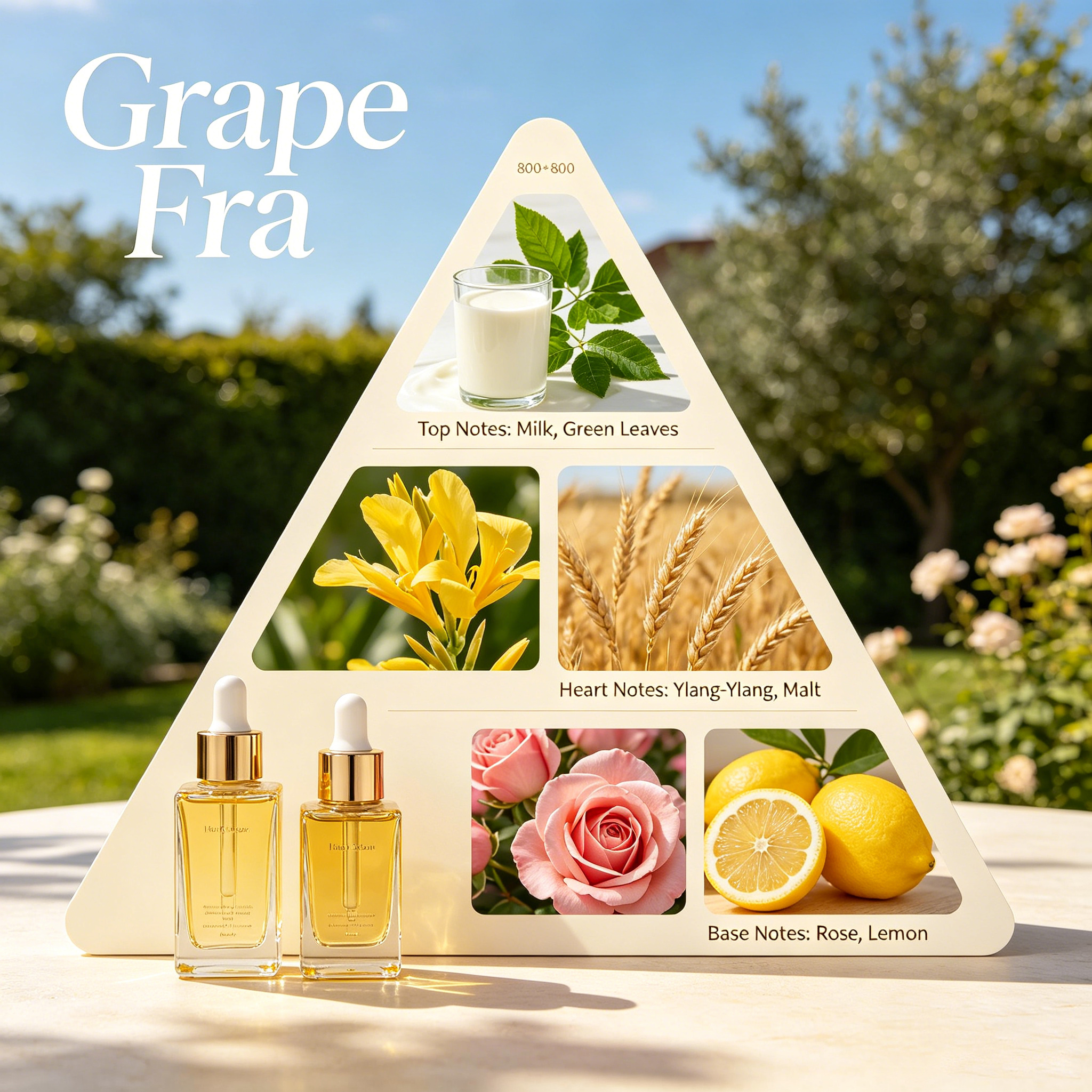 Aceite capilar hidratante con fragancia para productos de cuidado de belleza 2