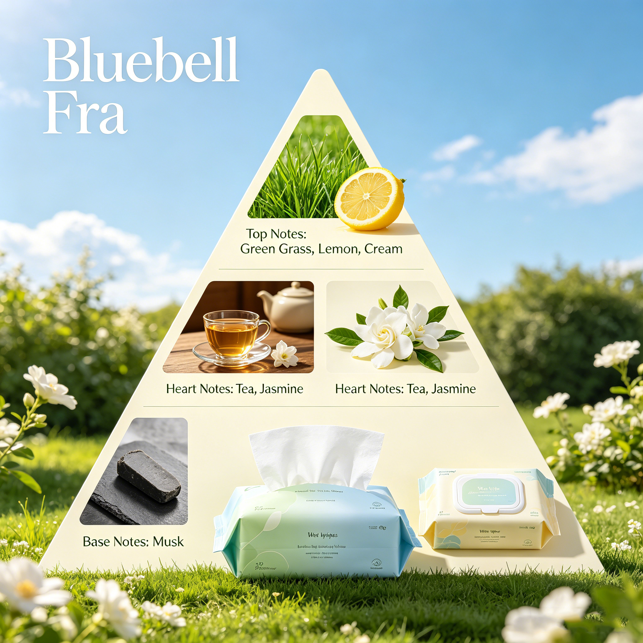 Aceite aromático personalizado para la producción de pañuelos de papel y toallitas húmedas. 2