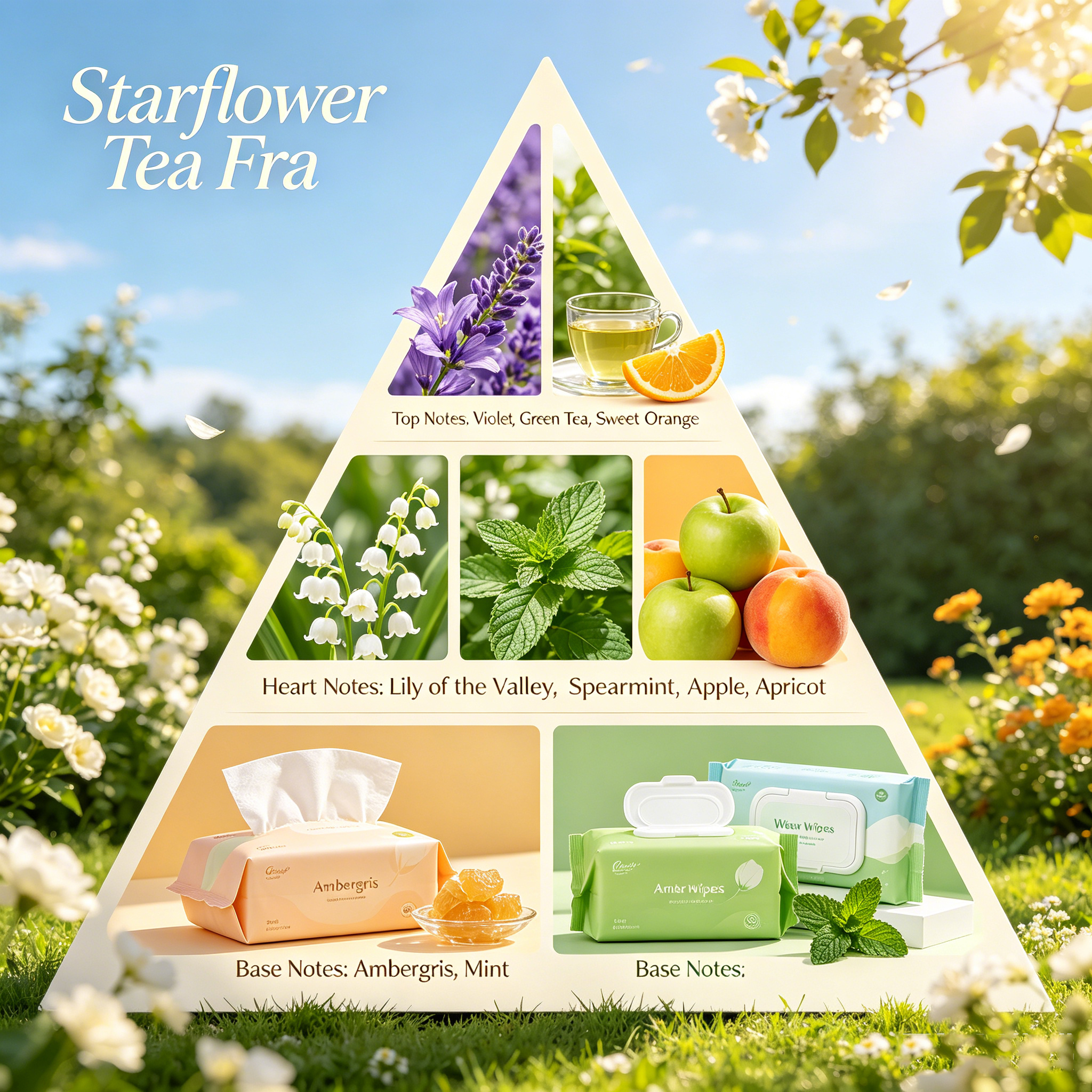 Mild and Fresh Fragrance Oil for Soft Tissue Products 2