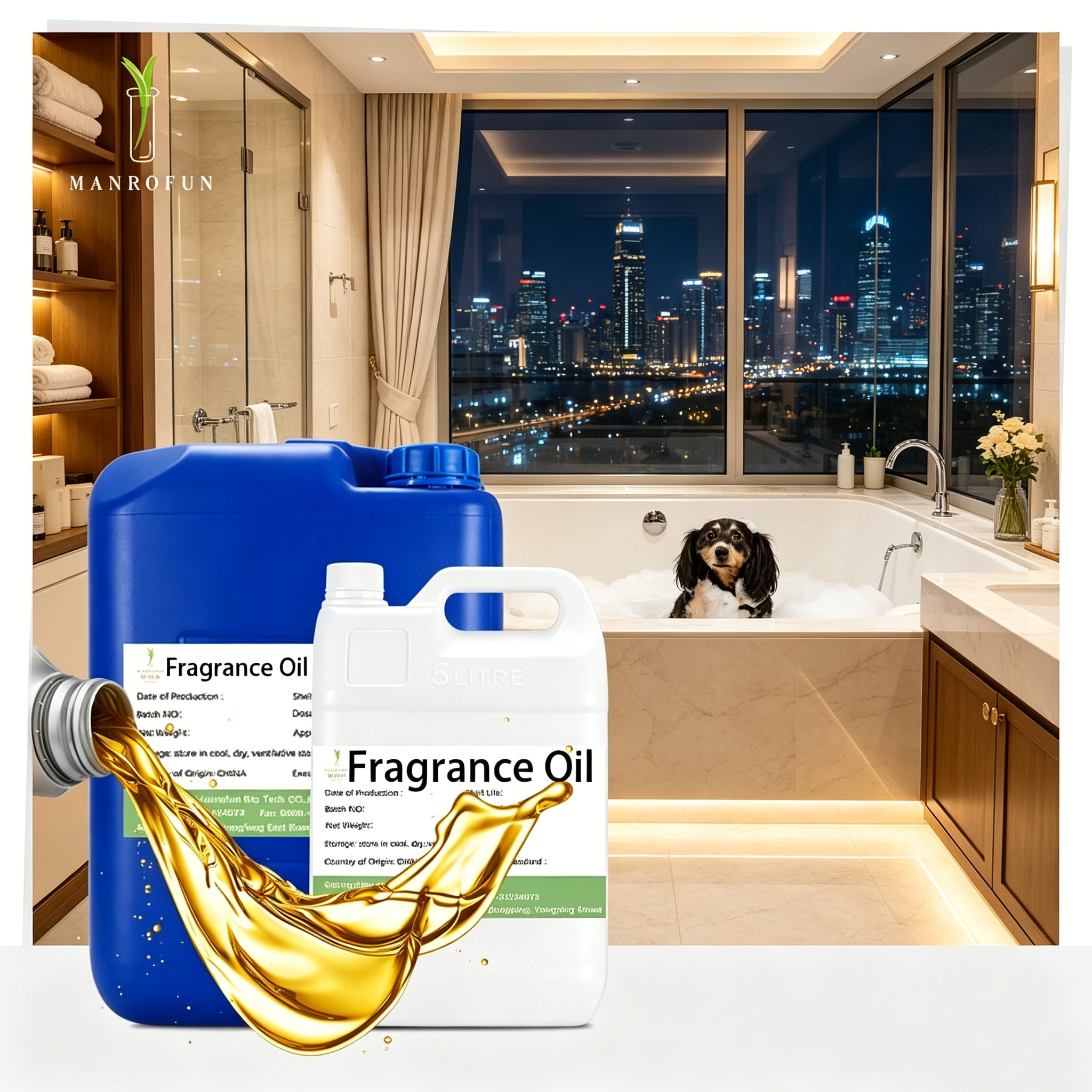 Fresh Clean Scent Fragrance Oil for Pet Shampoo Products 1