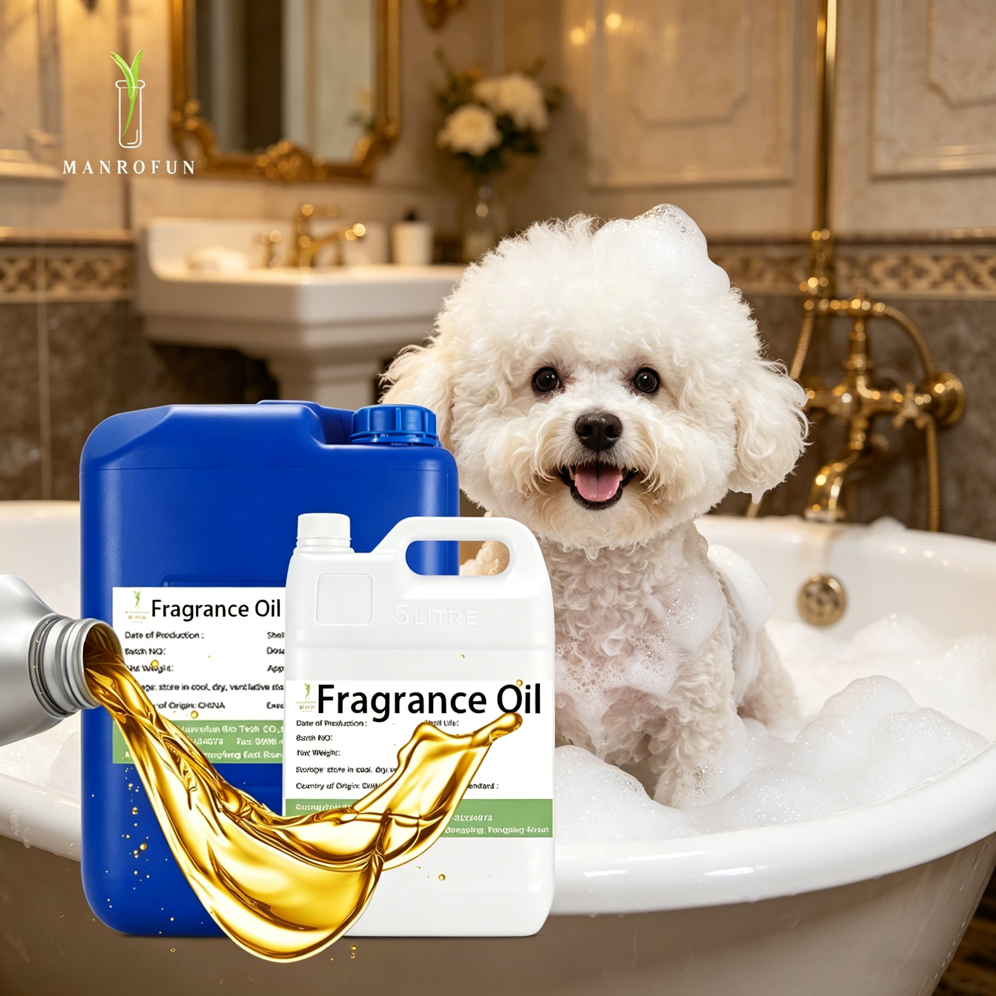 Konzentriertes Duftöl für Shampoo und Spülung für Haustiere 1