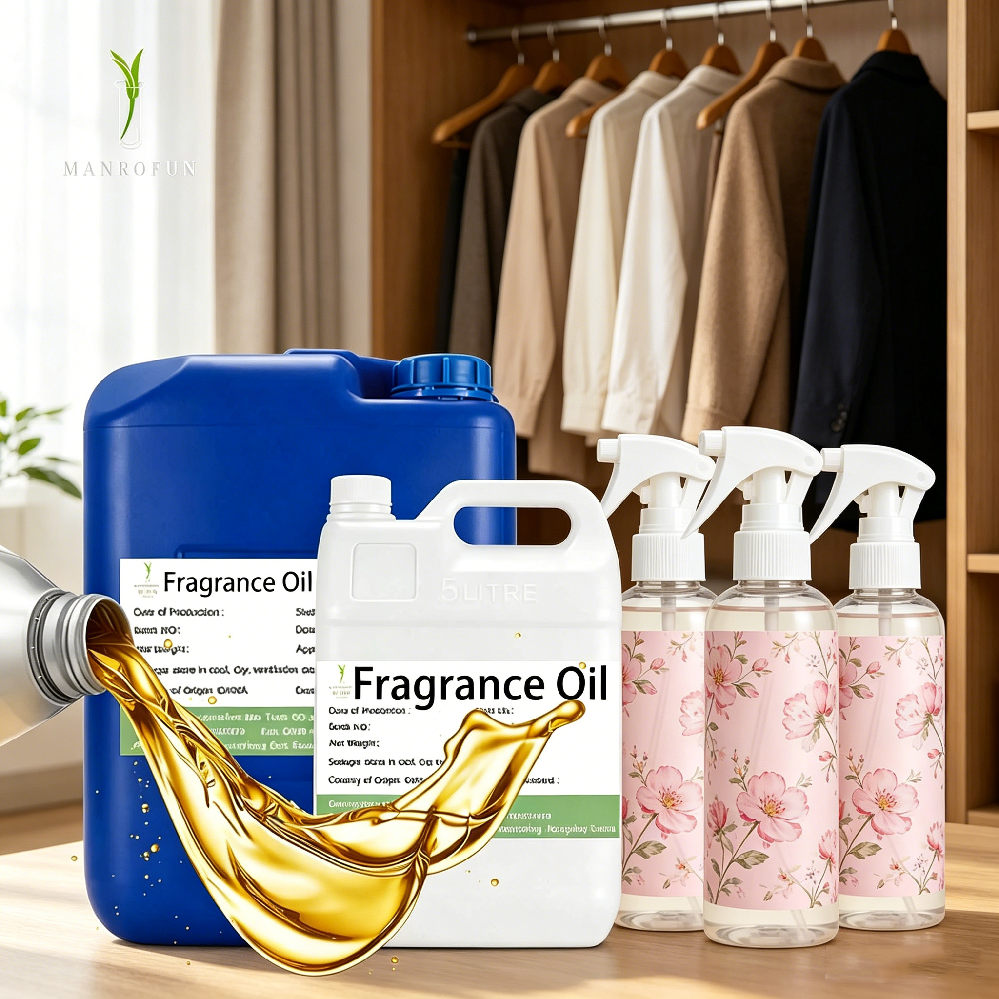 Concentrated Textile Mist Fragrance Oil for Fabric Products 1