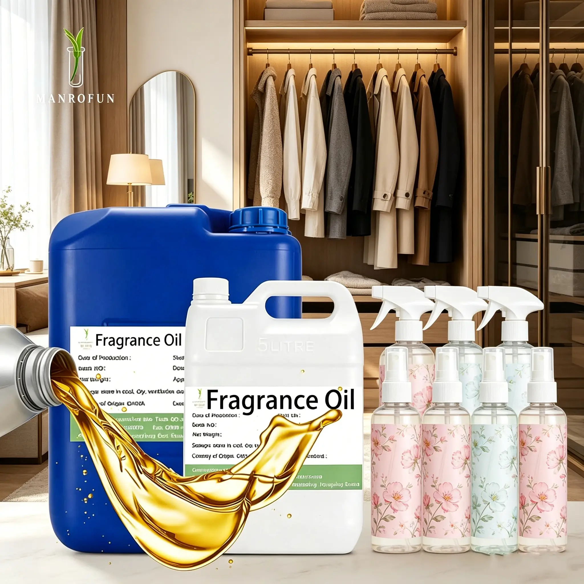 OEM-Duftöl für Textilsprays und Textilnebelprodukte 1