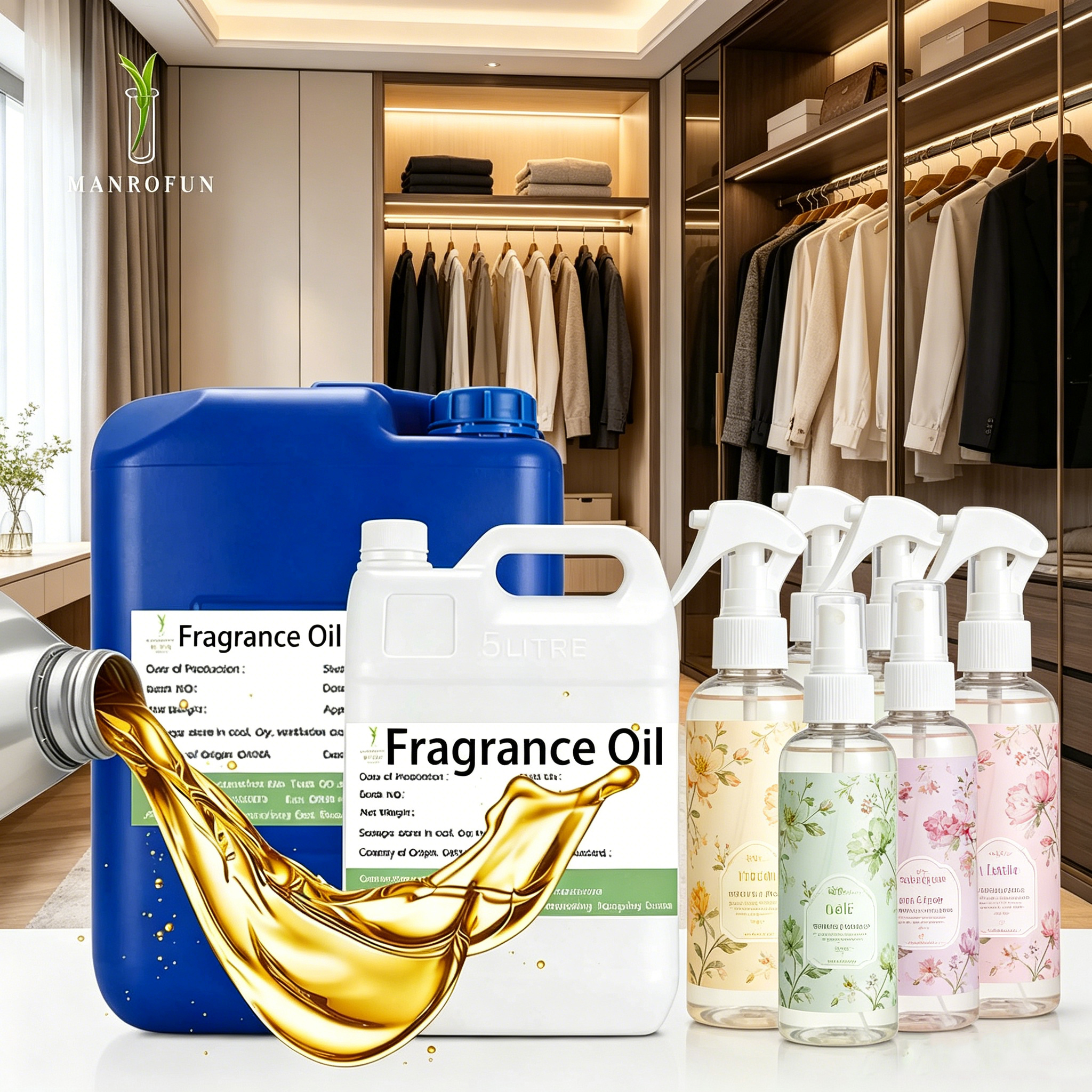 High Performance Fragrance Oil for Fabric Freshener Spray 1