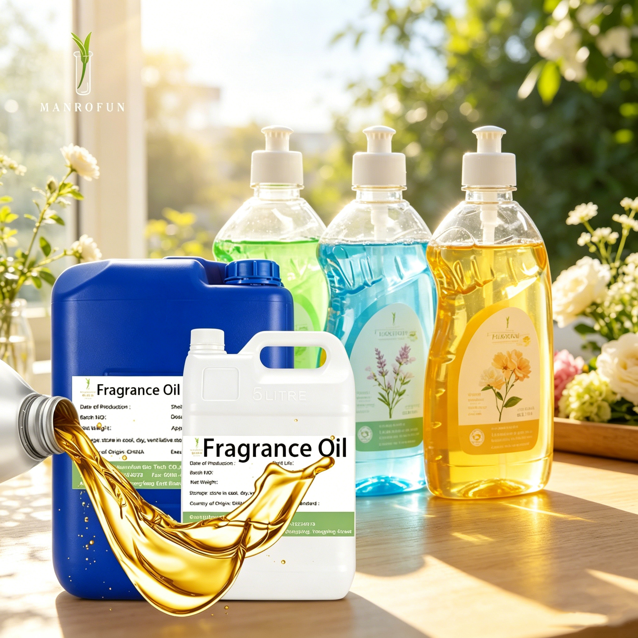 Aceite aromático de calidad profesional para marcas de detergentes para lavavajillas. 1