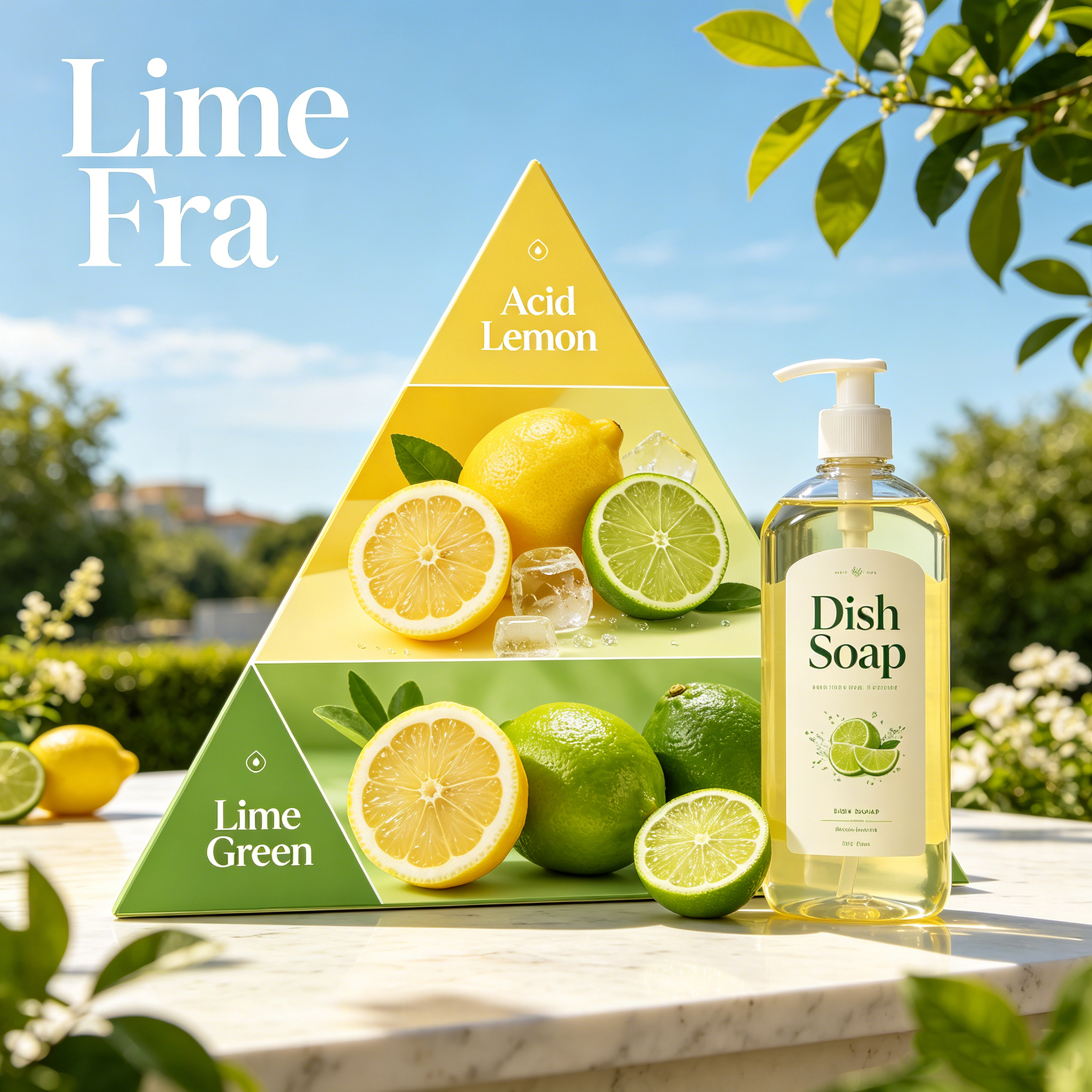 Fragancia de alta difusión apta para uso alimentario, ideal para aplicaciones en lavavajillas. 2
