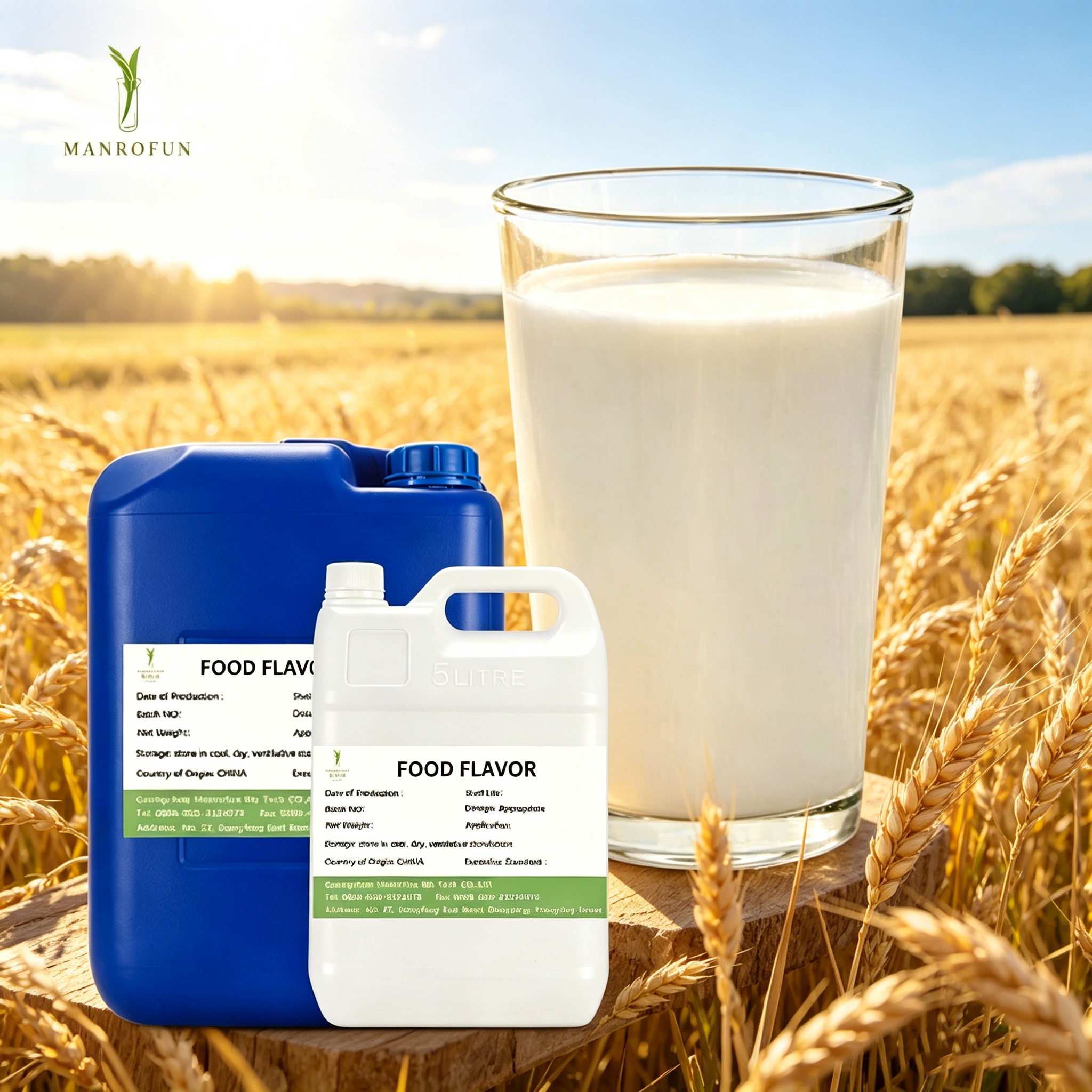 Ingrediente alimentario con sabor a leche de estilo natural para bebidas y confitería. 1