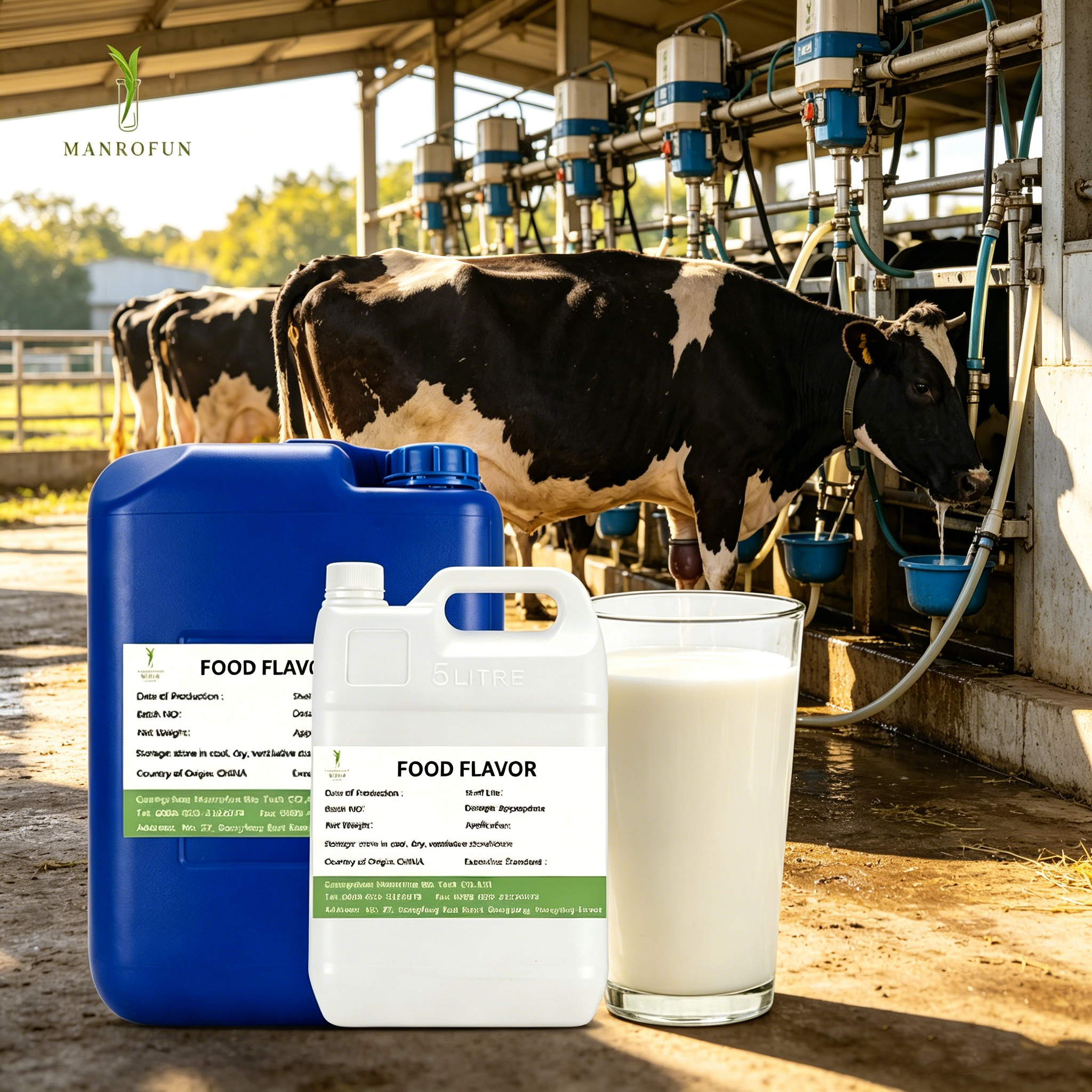 exhausteur de goût crémeux au lait pour l'industrie de la boulangerie et des boissons 1