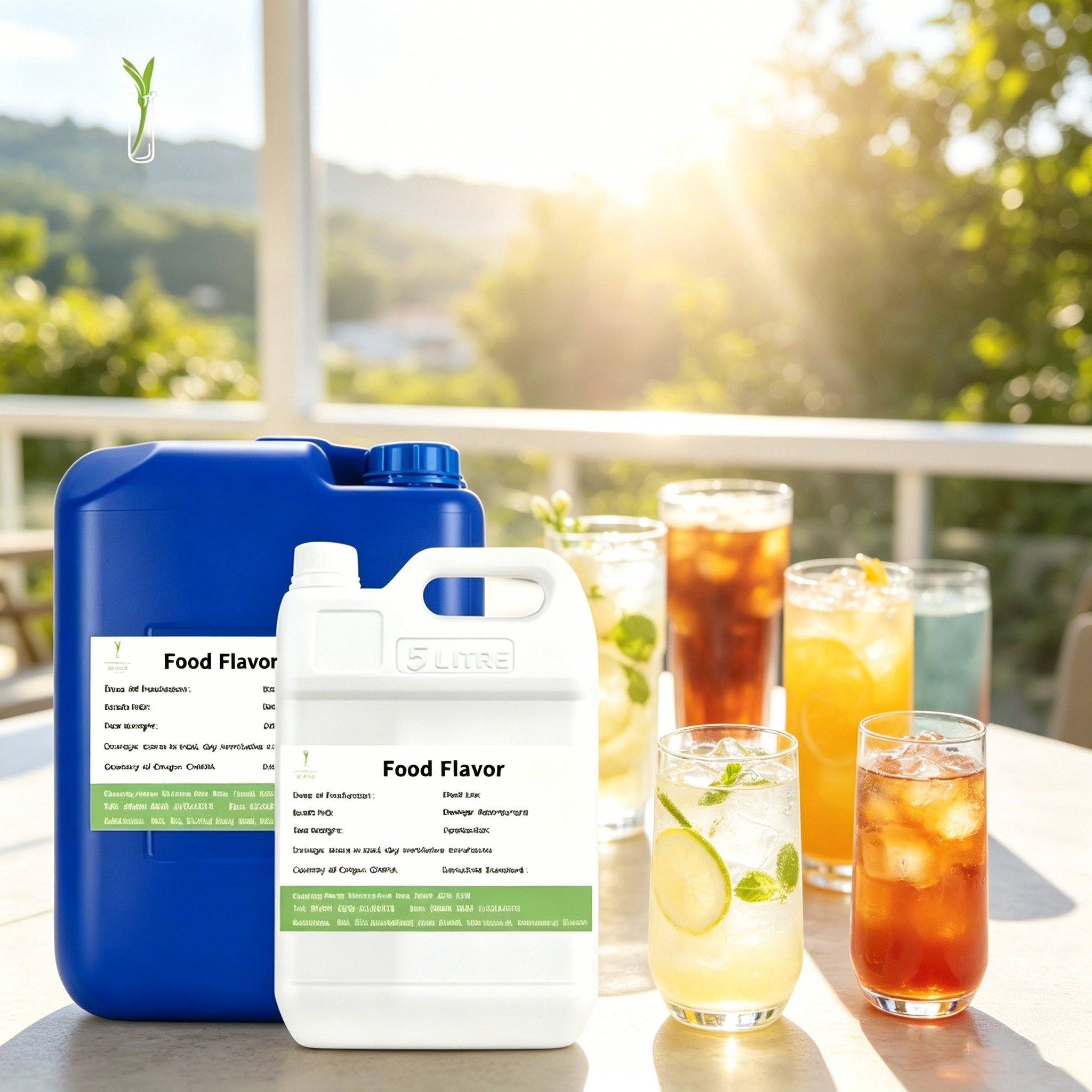 Saborizante alimentario premium de zumo de naranja para bebidas. 1