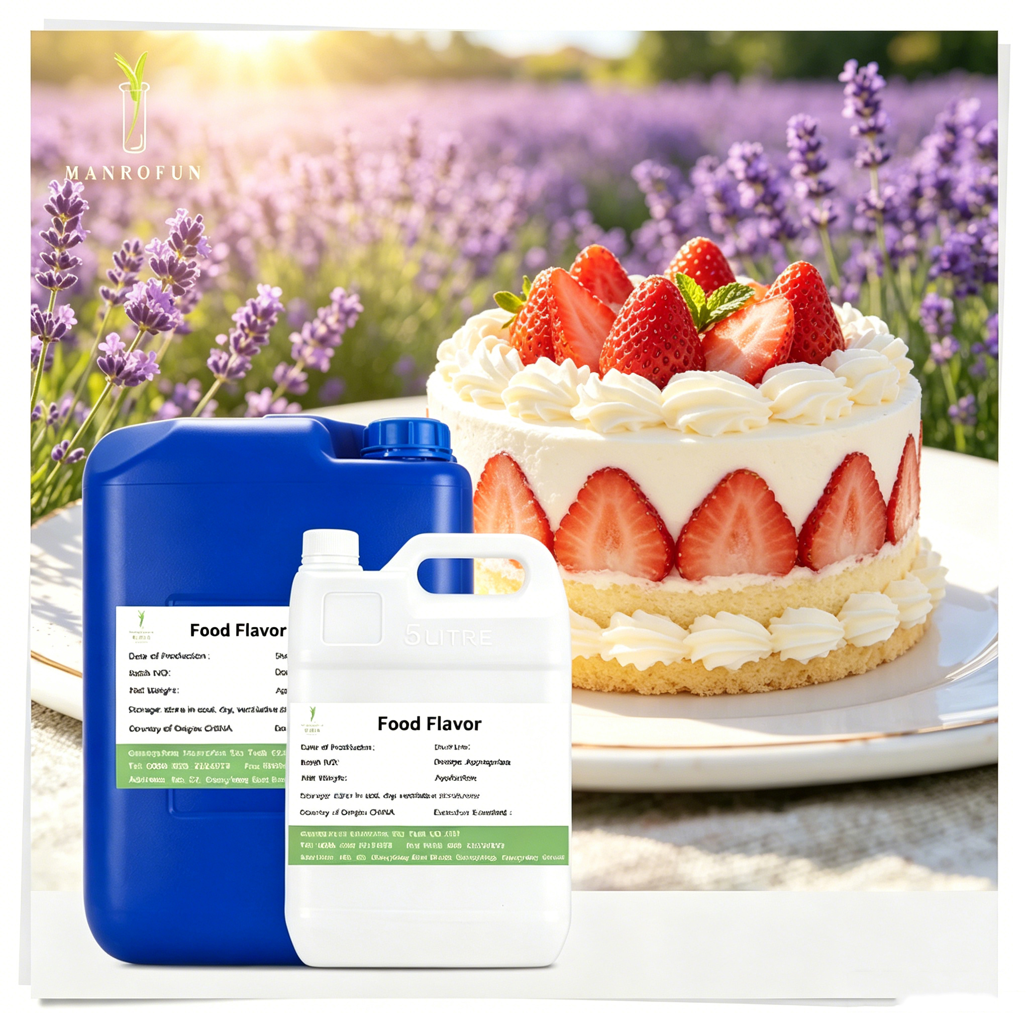 Premium Strawberry Cake Flavor Concentrate for Bakery and Dessert Applications 1