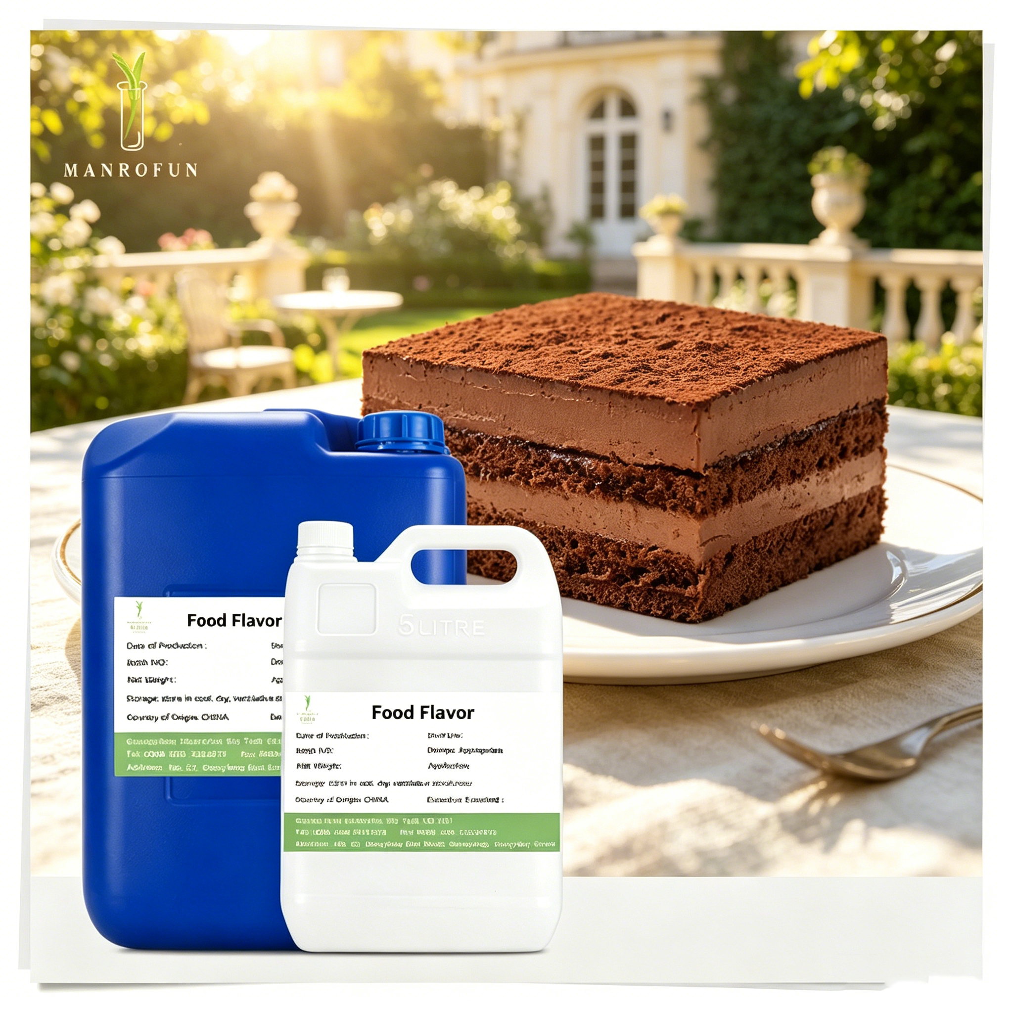 Arôme riche de gâteau au chocolat pour gâteaux, biscuits et garnitures sucrées 1