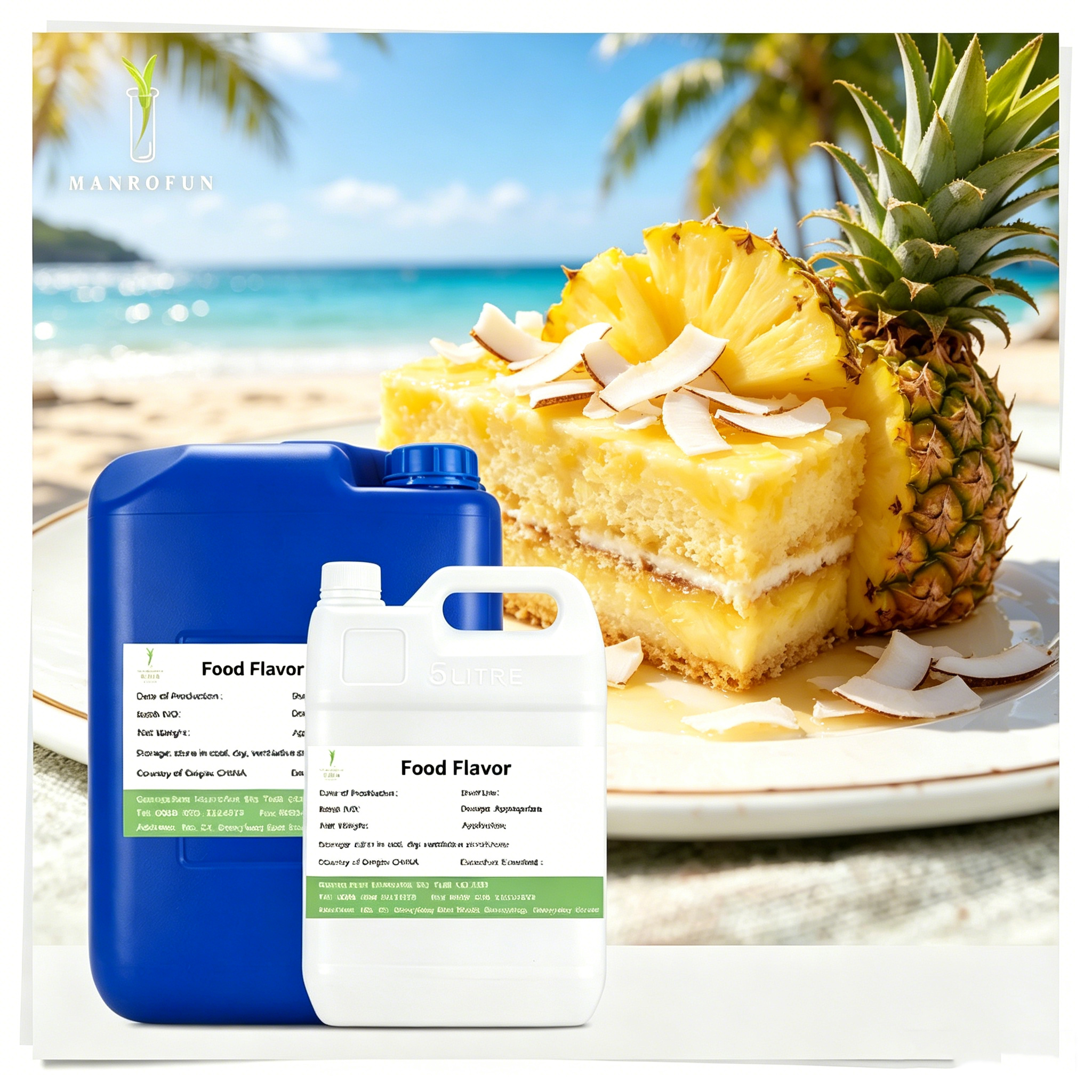 Juicy Pineapple Cake Flavor Concentrate for Cakes and Sweet Treats 1