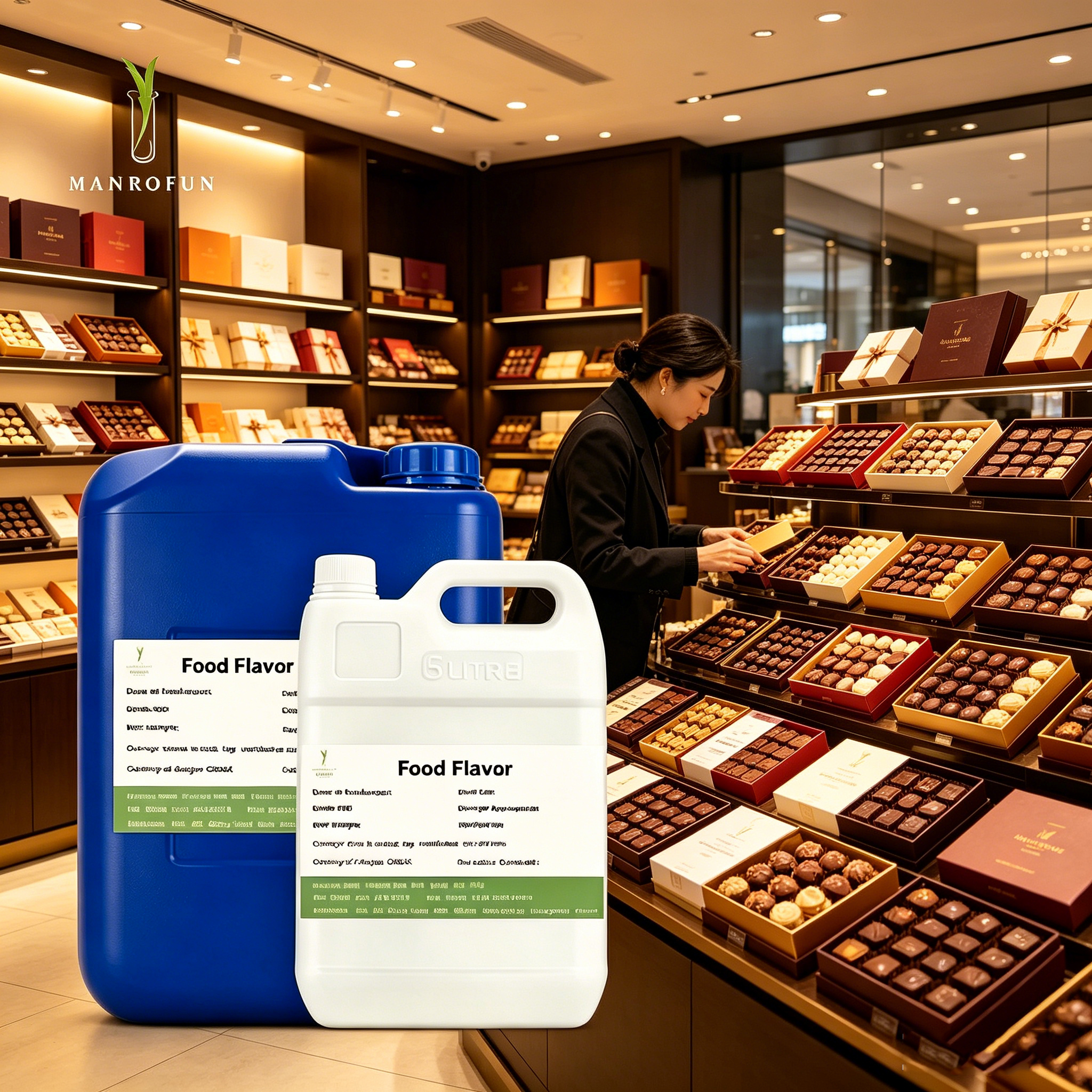 Arôme chocolaté pour l'industrie de la confiserie 1