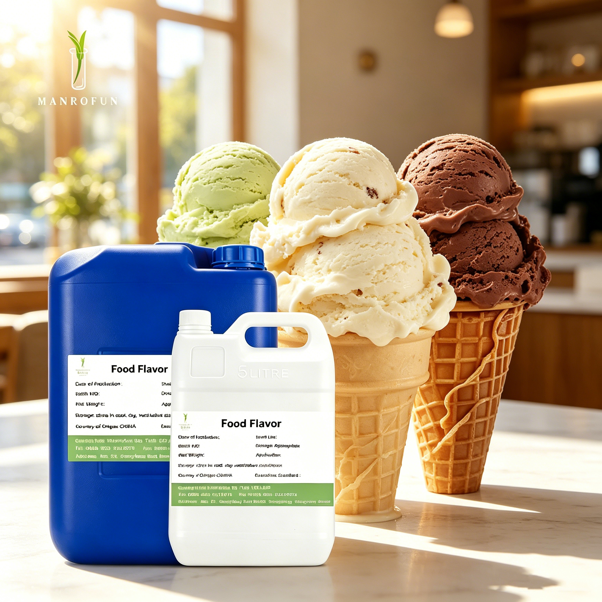 Professional Ice Cream Food Flavor with Excellent Heat and Cold Stability 1
