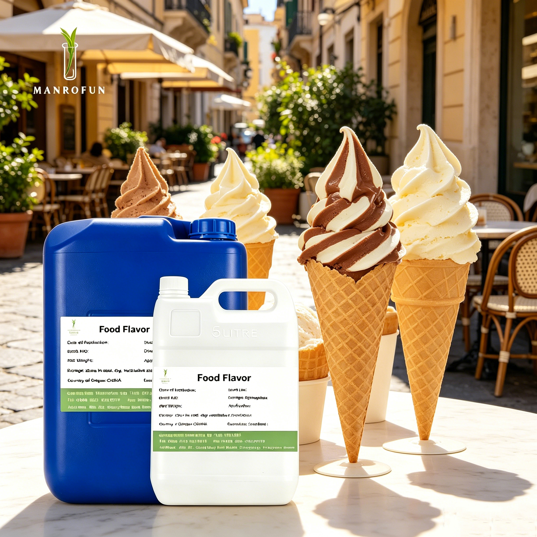 Creamy Food Flavor for Ice Cream Production with Strong Aroma Performance 1