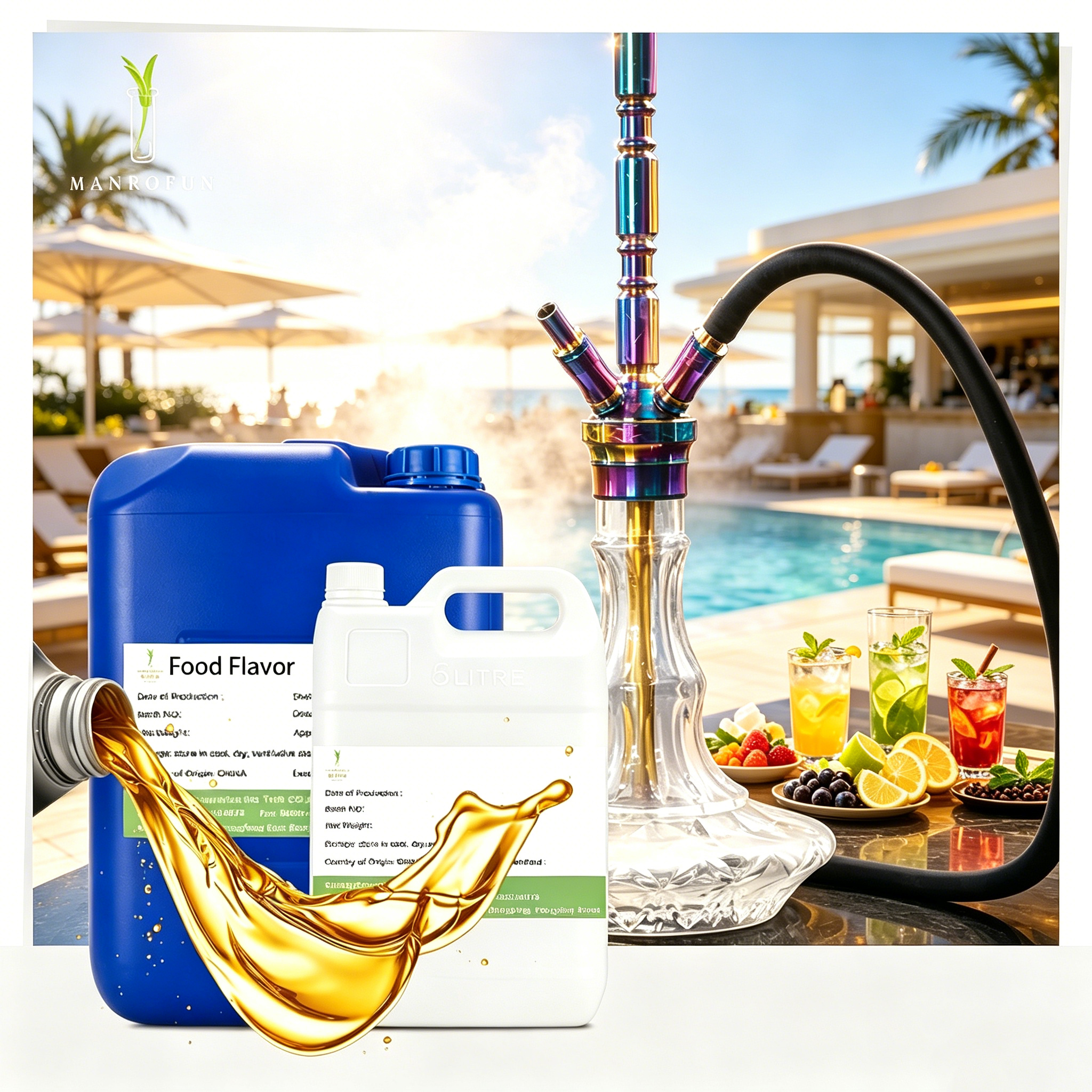 Hochstabiles Shisha-Aroma-Konzentrat für die industrielle Produktion 1