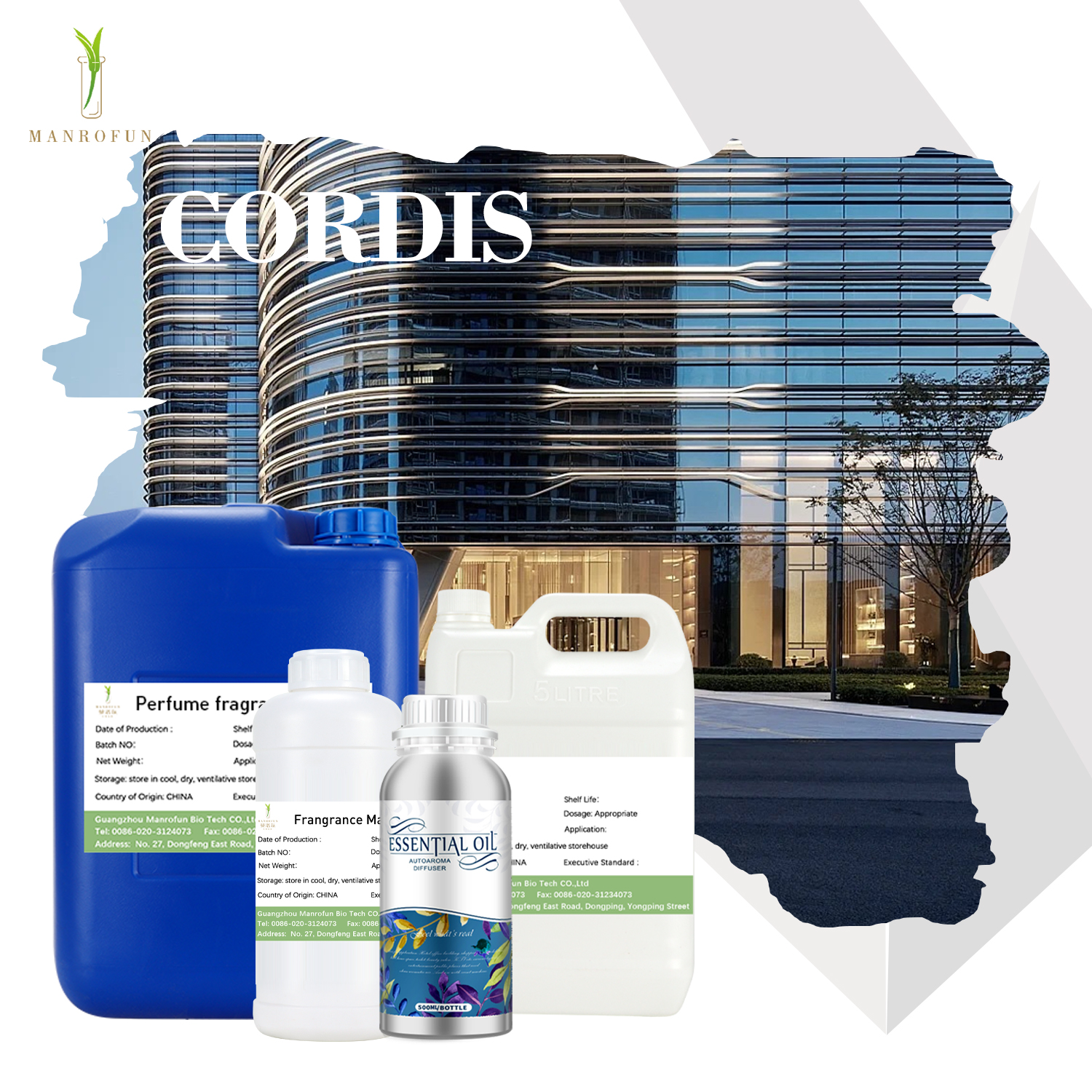 Huile parfumée de qualité industrielle pour diffuseur d'arômes automatique 1