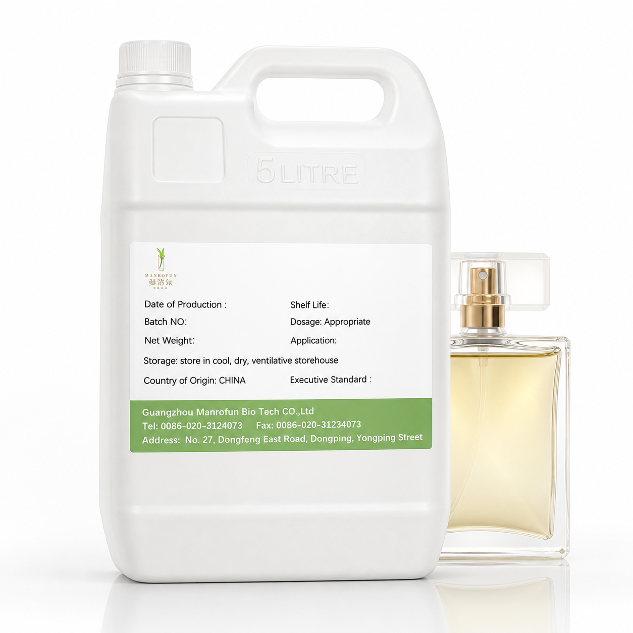 Clean White Tea Perfume Oil for Neroli Musk Private Label Lines 1
