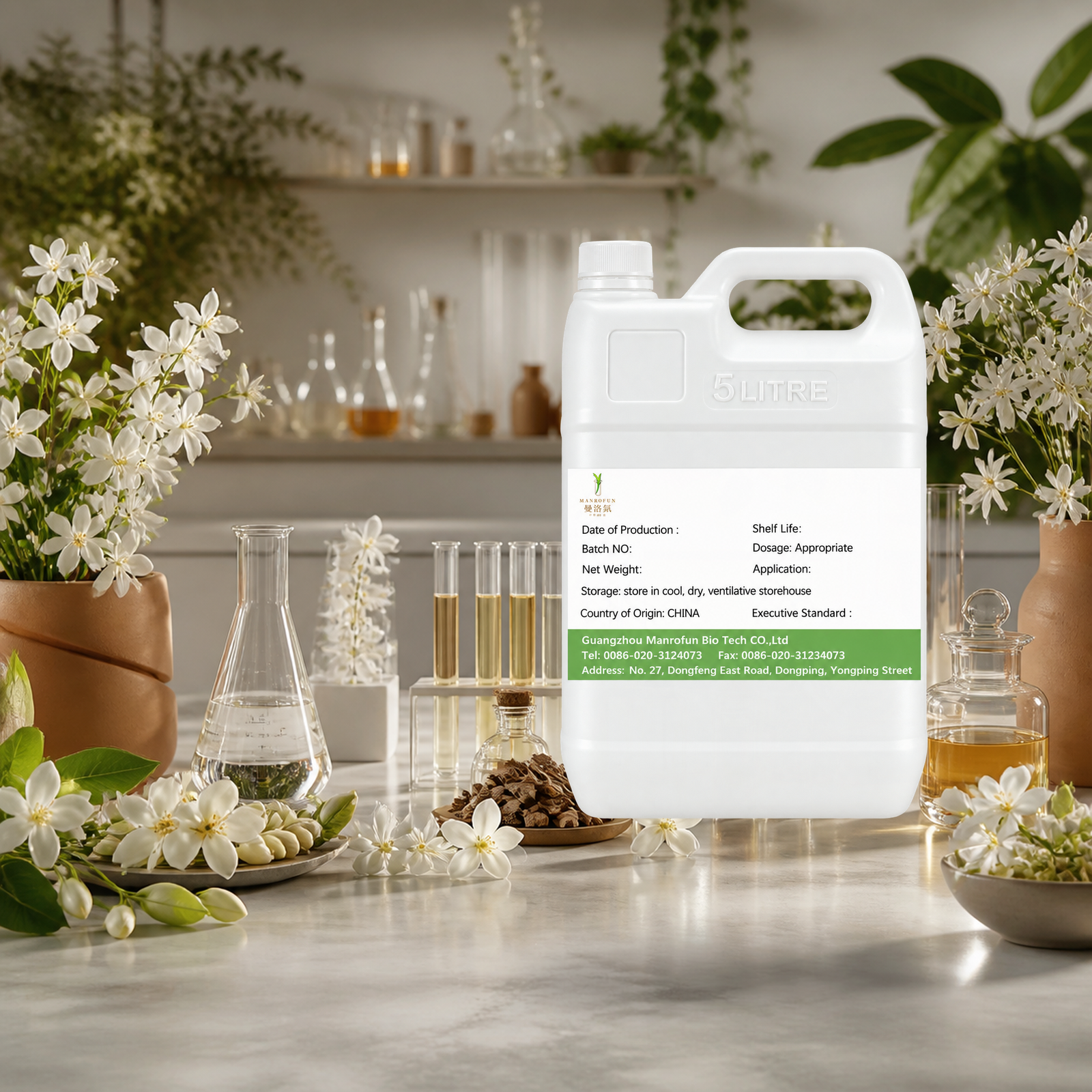 Orangenblüten-Tuberose-Jasmin-Parfümöl mit erdiger Tiefe 4