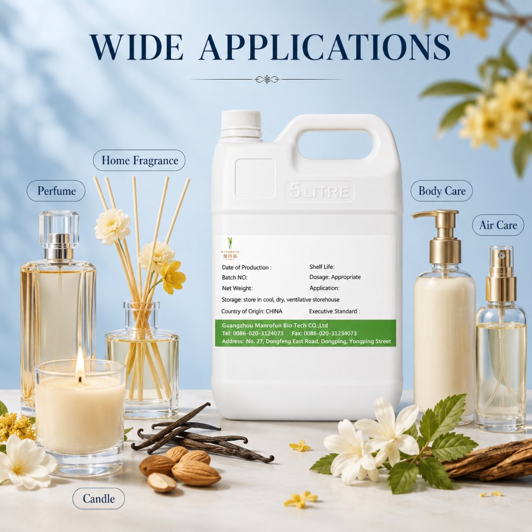 Custom Almond Vanilla White Tobacco Perfume Oil for EDP & Body Care — Private Label & OEM Supply 5