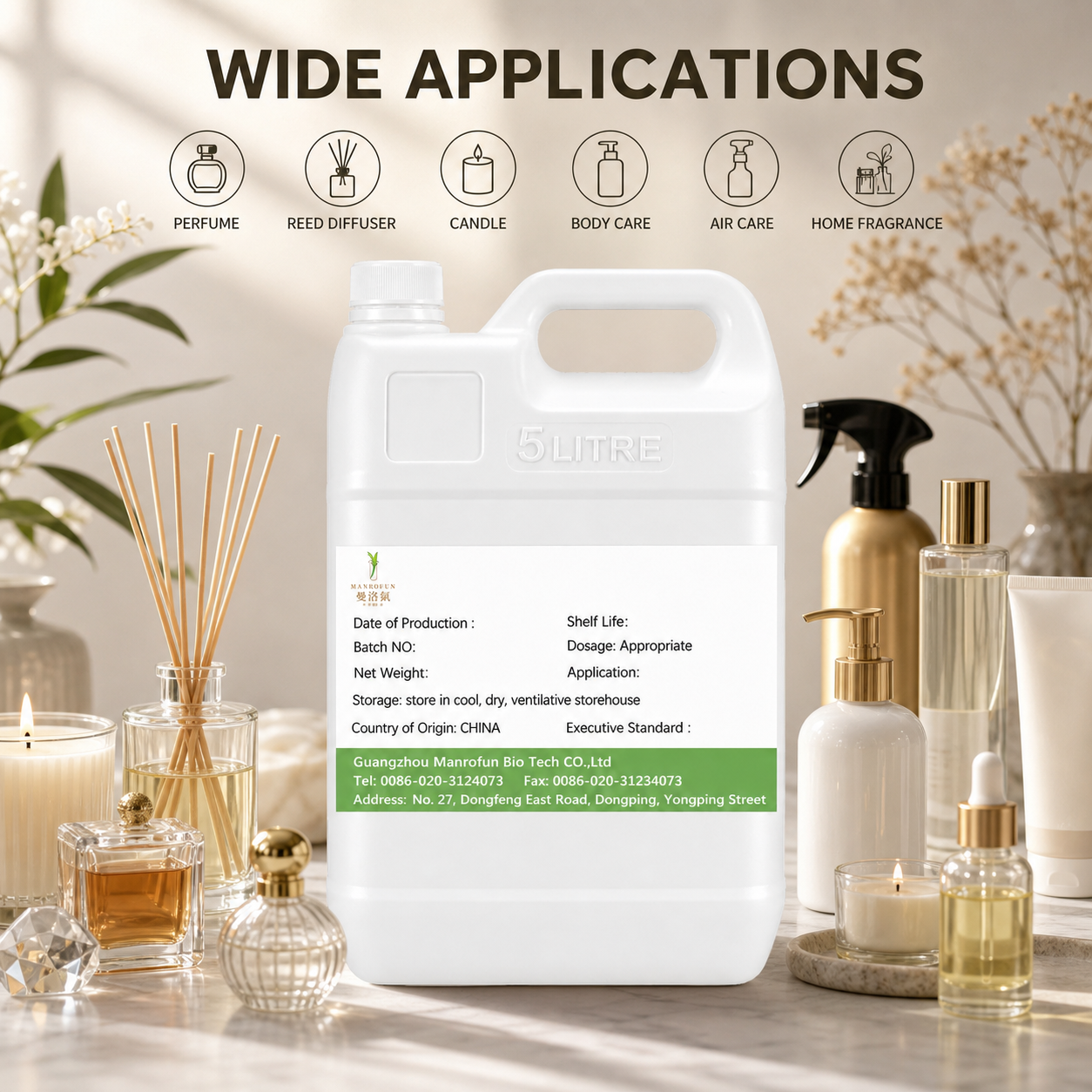 Wholesale Grapefruit Clary Sage Mineral Perfume Oil — OEM Private Label for Fine Fragrance 5