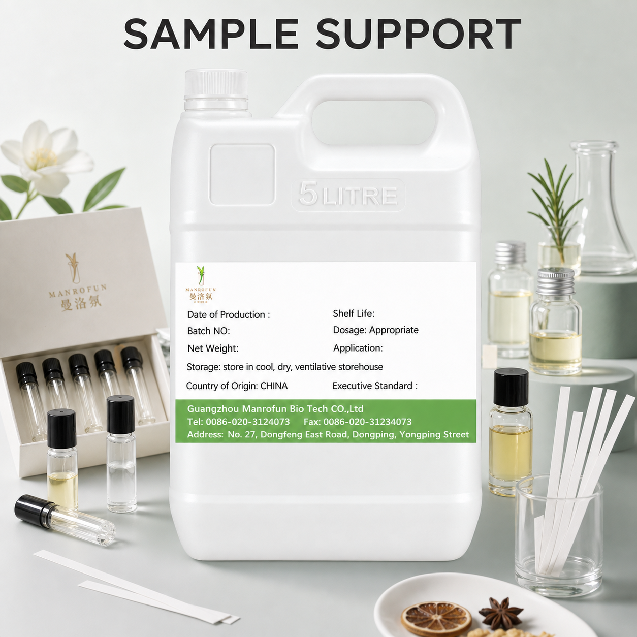 Duftöl mit Zitrus-Grün-Neroli-Vetiver-Kombination für die Kölnischwasserherstellung (OEM, Private Label) 4
