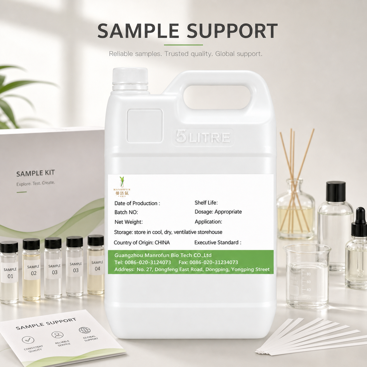 Huile parfumée personnalisée à la bergamote, au thé noir et à la mousse de chêne pour eau de parfum et roll-on — Fournisseur de marques privées et OEM 4