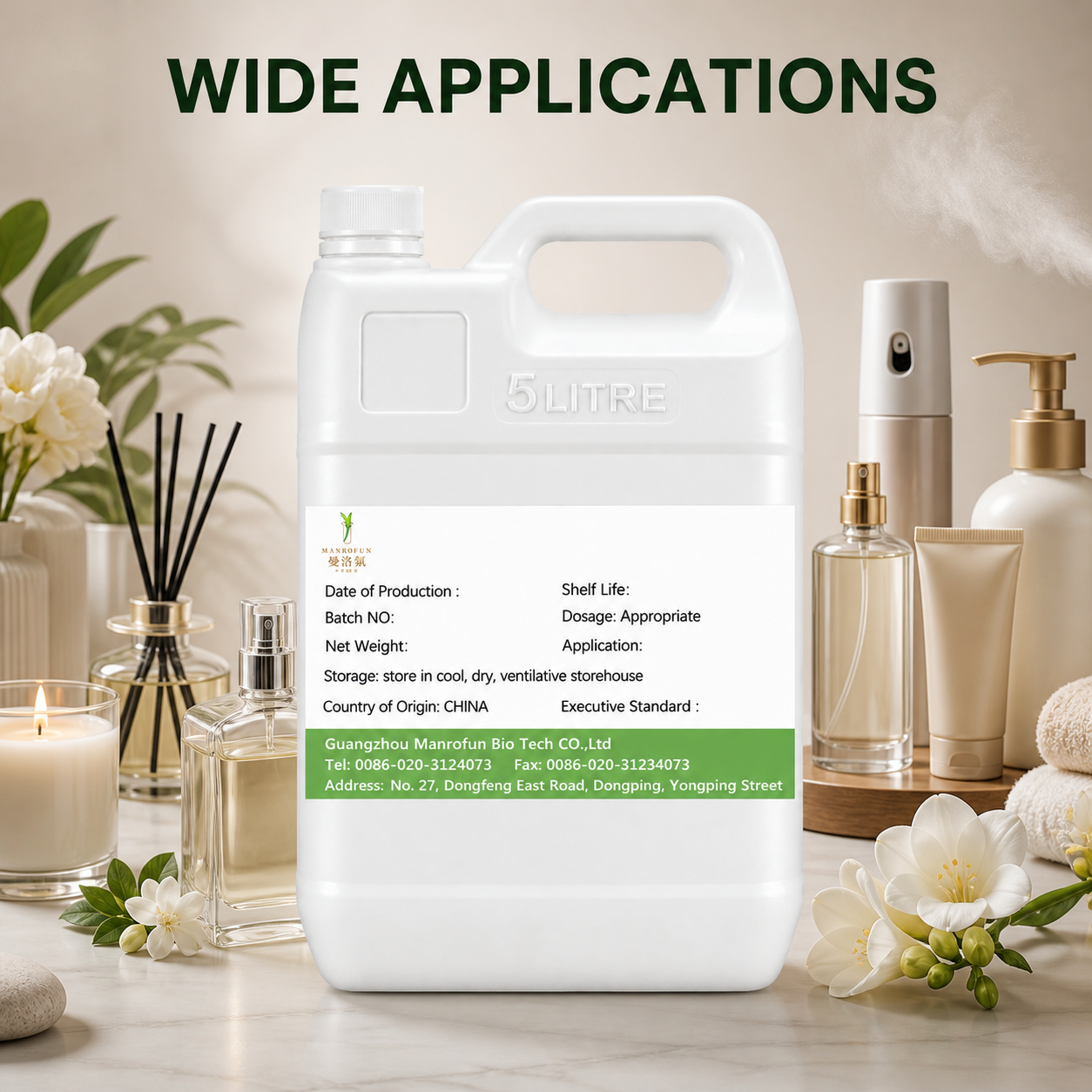Honeyed Chamomile Hay Perfume Fragrance Oil for EDP Development OEM Private Label Supply 5