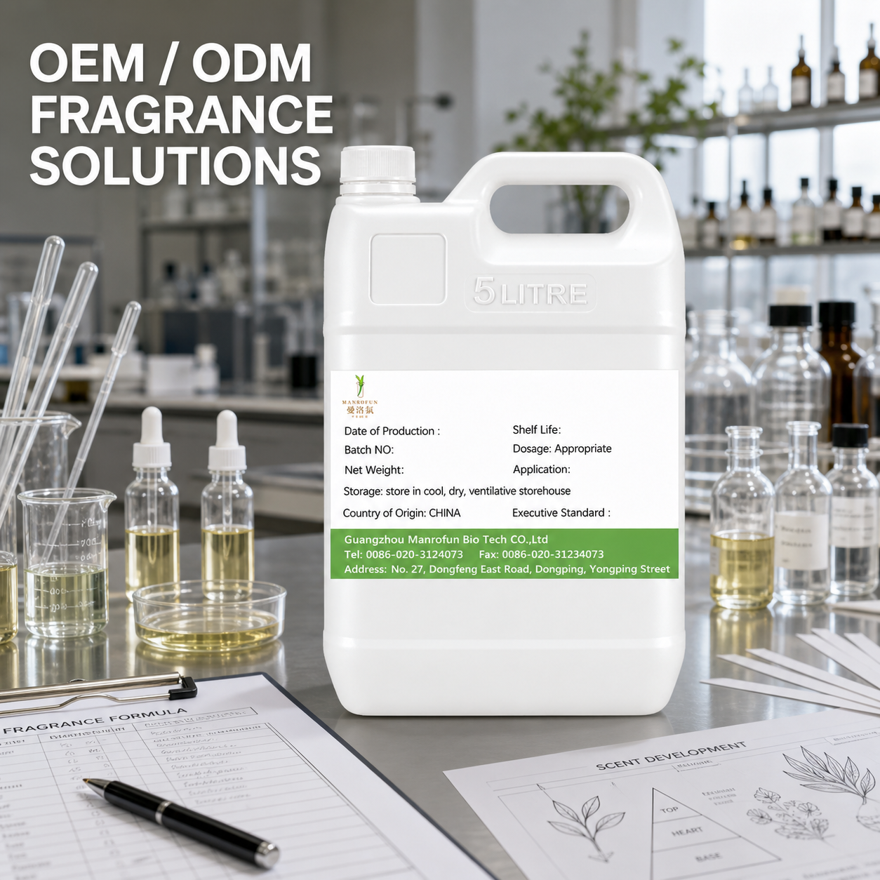 Zitronenverbene-Thymian-Petitgrain-Duftöl in großen Mengen kaufen – OEM/ODM-Eigenmarkenentwicklung für Parfüms 3