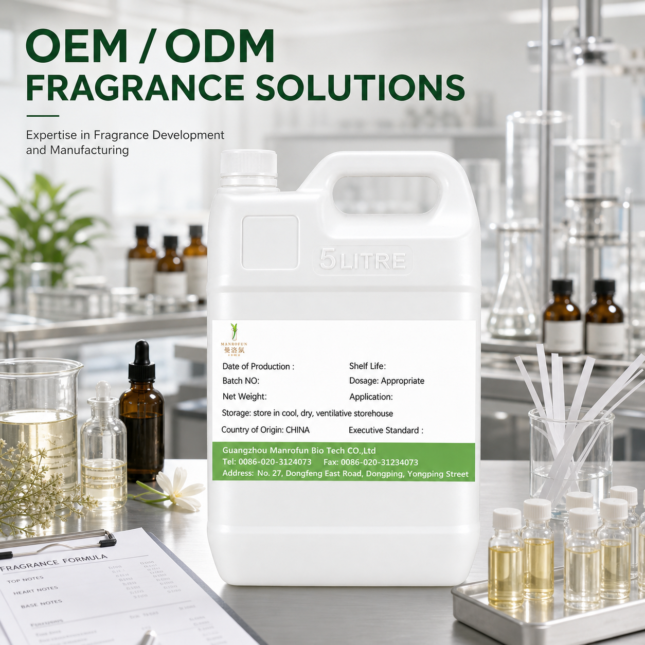 Kumquat and Green Tea Clarity on Cedarwood — Concentrate for Bespoke EDP Development 3