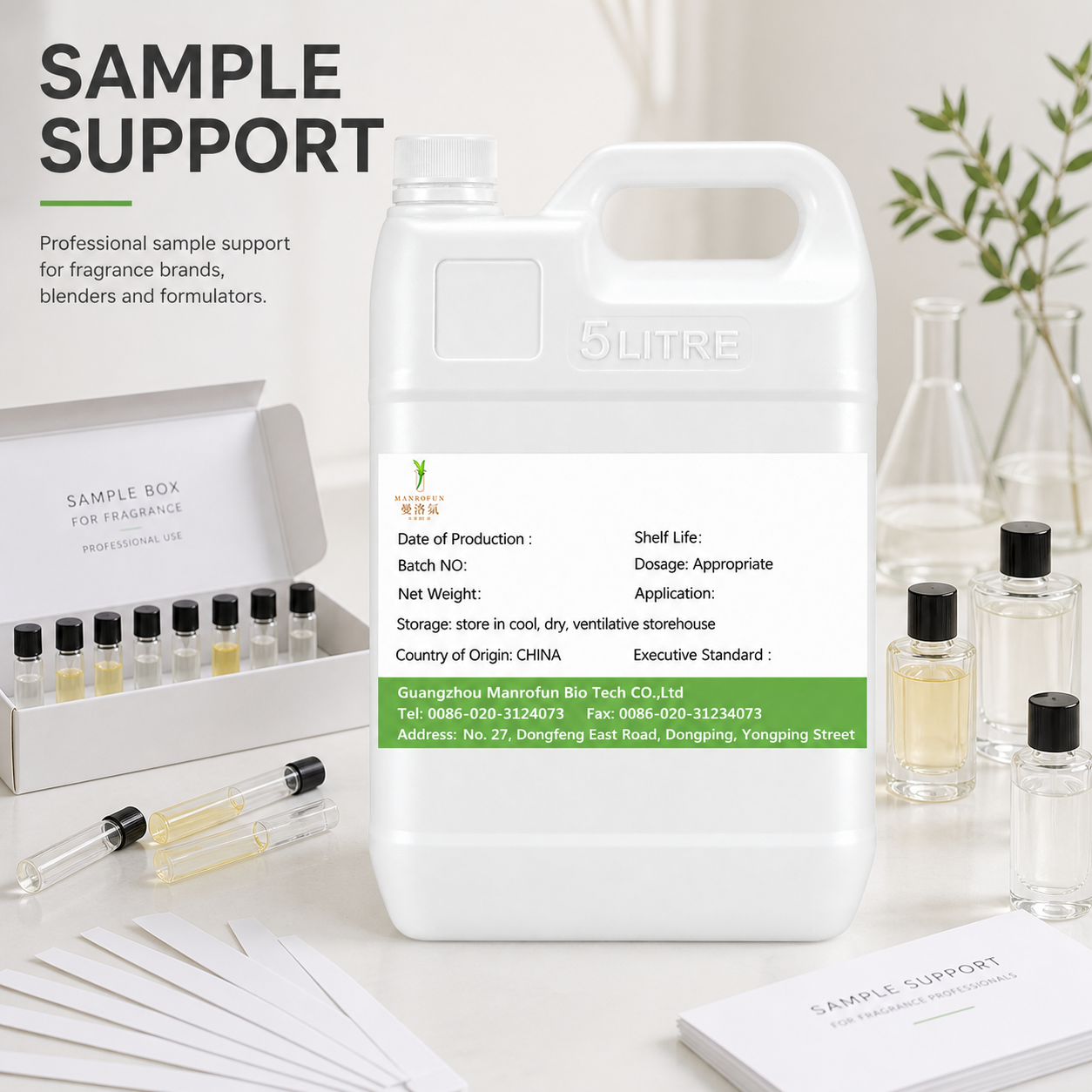 Cucumber Chill, Eucalyptus Air and Clean Musk Fragrance Concentrate for Bespoke Scent Programs 4