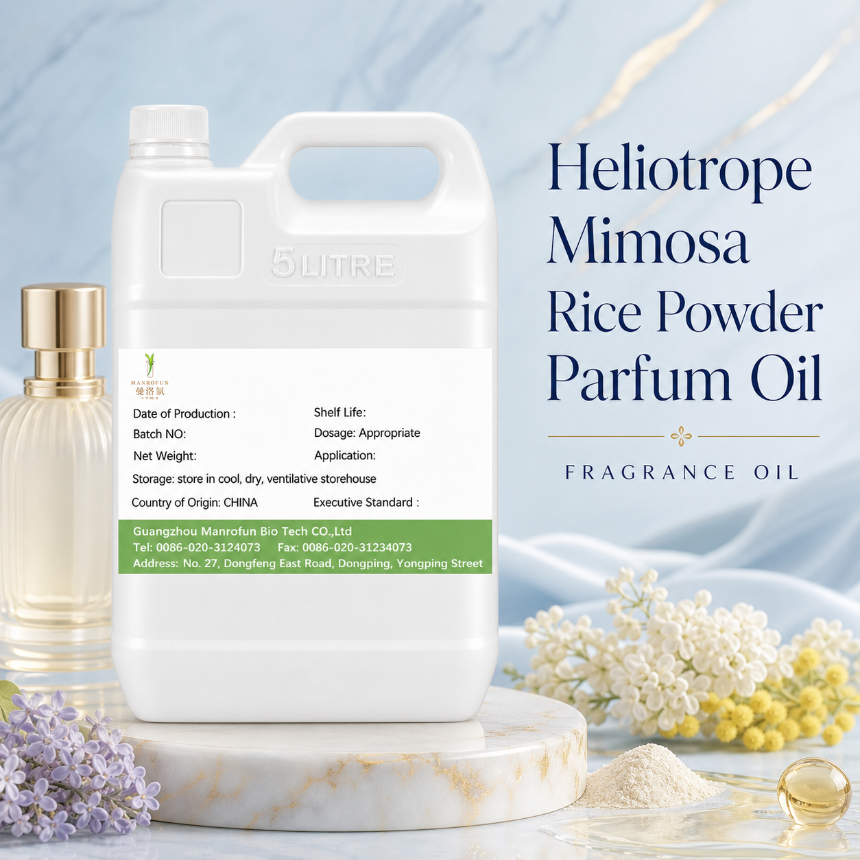 Sanftes Heliotrop, Goldene Mimose &amp; Reispulverkonzentrat – entwickelt für maßgeschneiderte Eau de Parfums 1