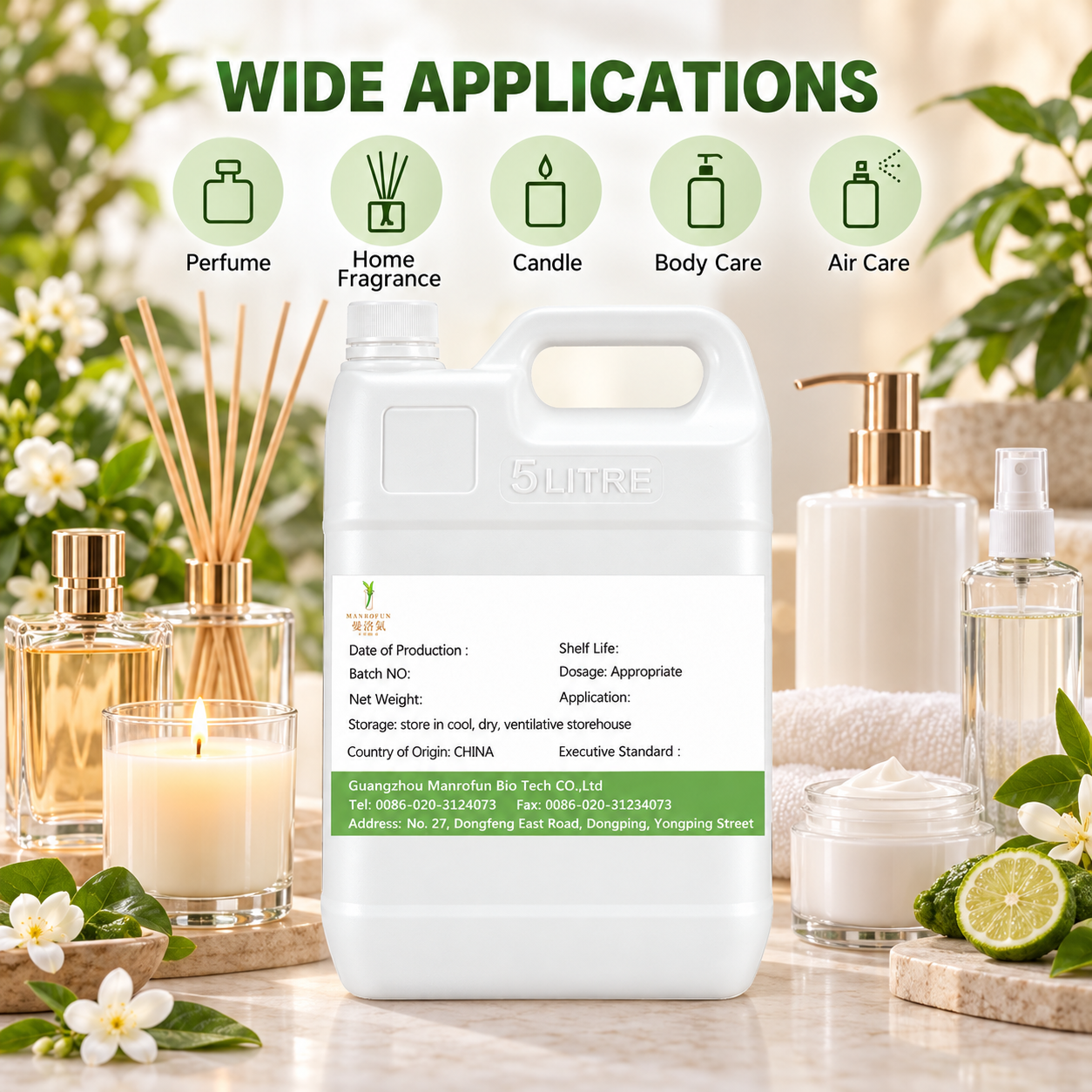 Duftöl mit Bergamotte, Iris und Vetiver, speziell für markenorientierte Eau de Parfum-Einführungen entwickelt 5