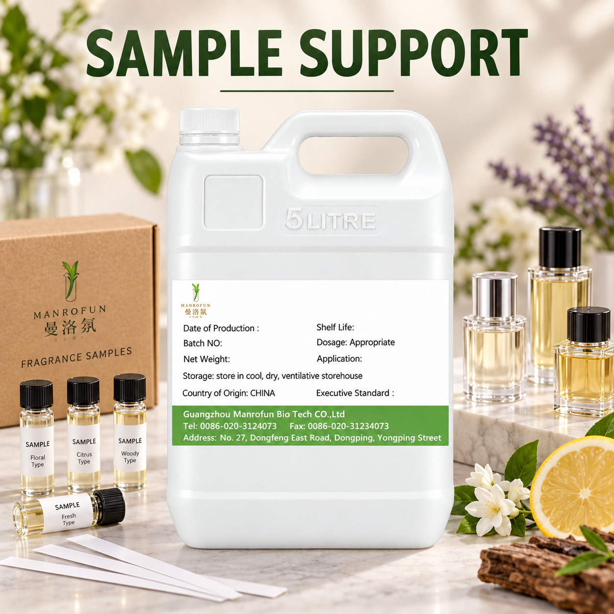زيت البرتقال الأحمر المتألق، والهيل، وخشب الأرز لتطوير ماء العطر 4