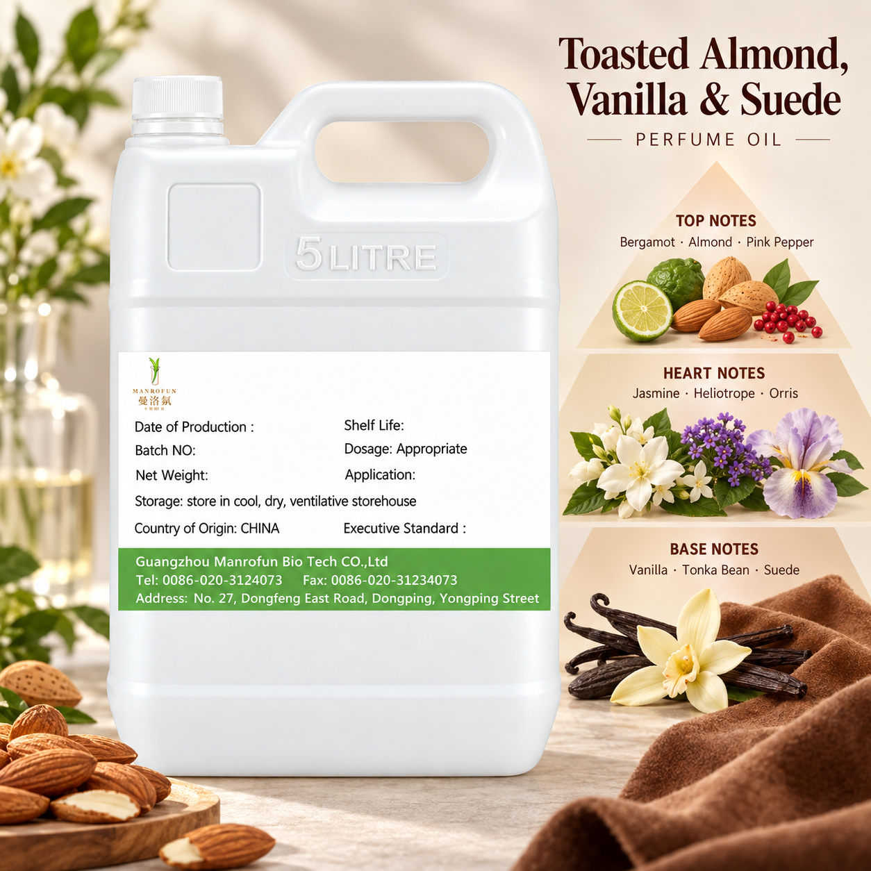 Signature EDP Projects Built Around Toasted Almond, Vanilla & Suede Perfume Oil 2