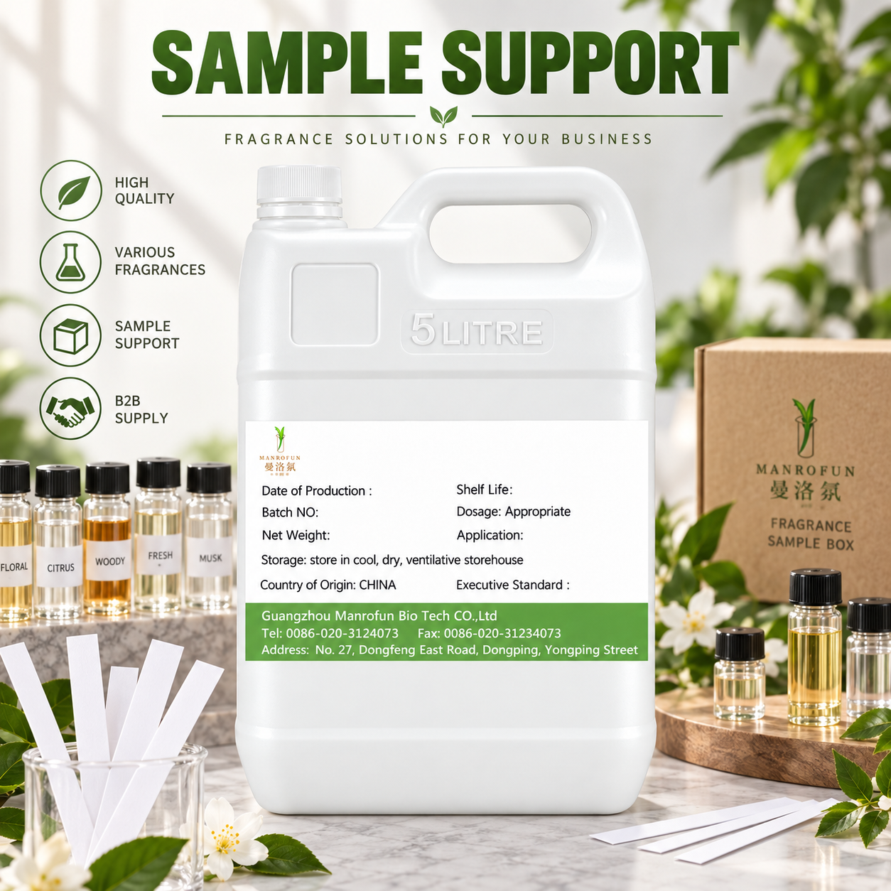 Gardenia en un matiz de pimienta negra: aceite perfumado para colecciones de Eau de Parfum personalizadas. 4