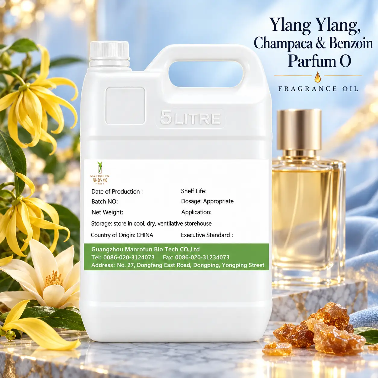 A Golden Floral-Resin Parfum Oil for Distinctive EDP and Private-Label Development 1