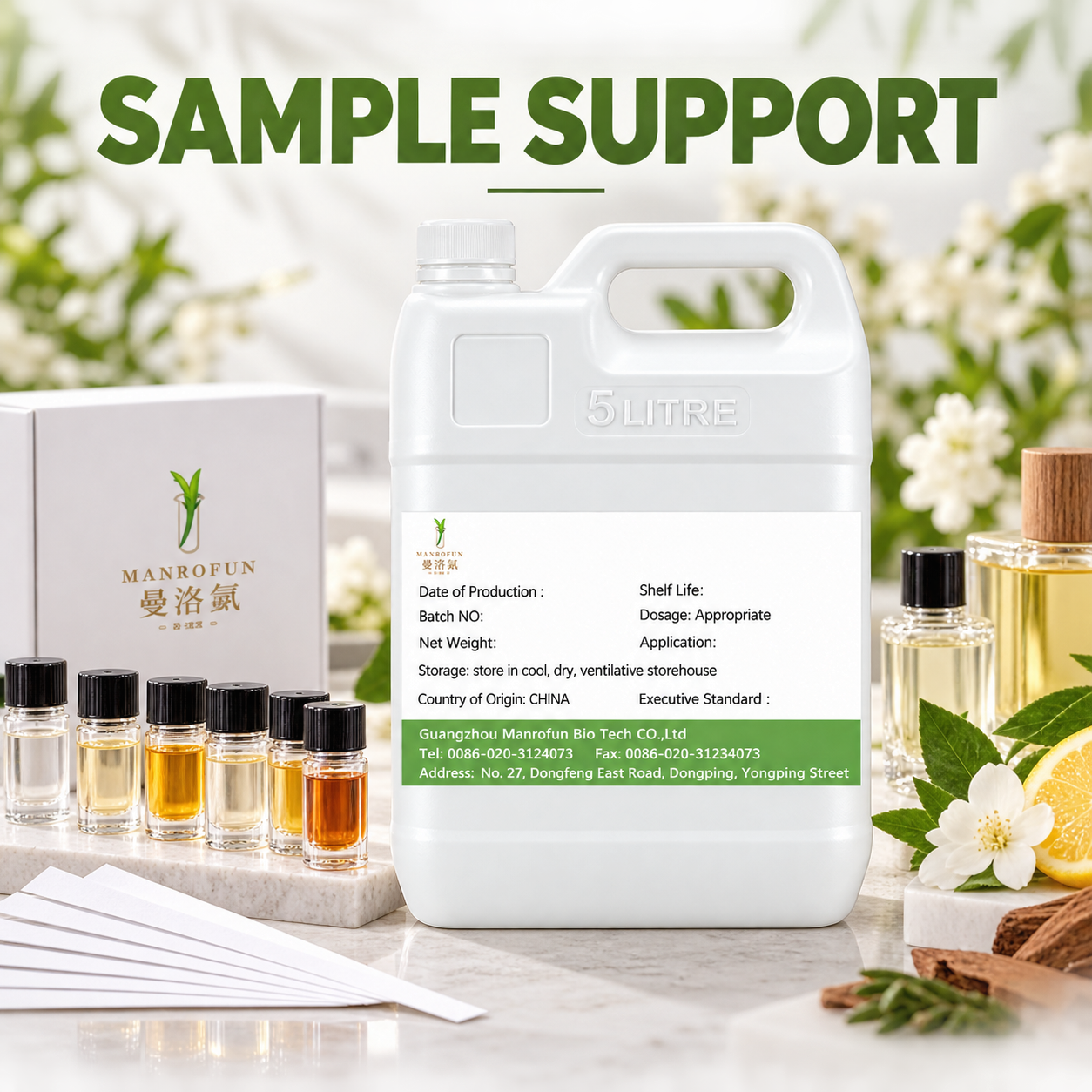 Aceite perfumado de azahar y madreselva para EDP y roll-on | Marca propia 4